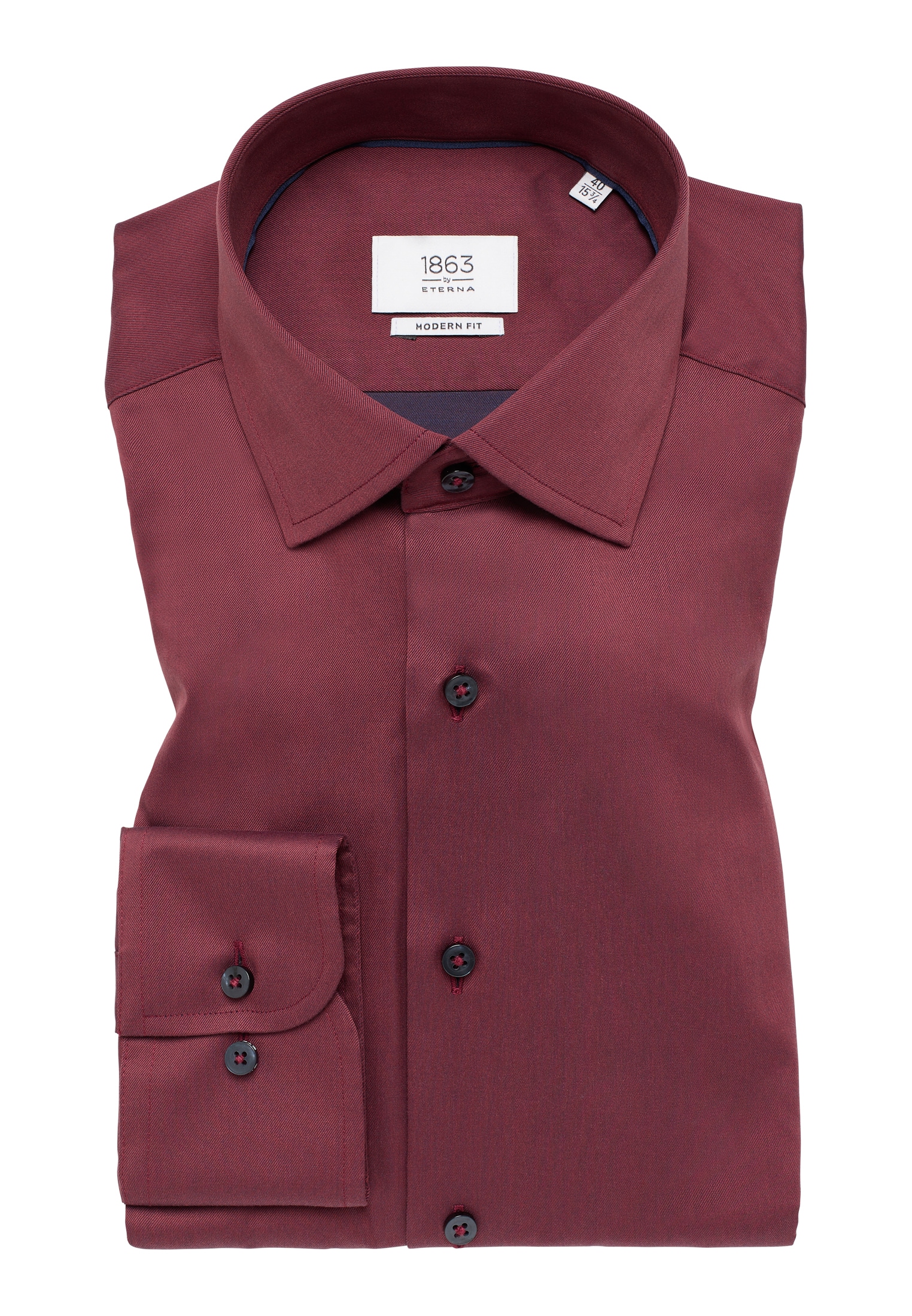 Eterna Langarmhemd »MODERN FIT«, NON IRON (bügelfrei)