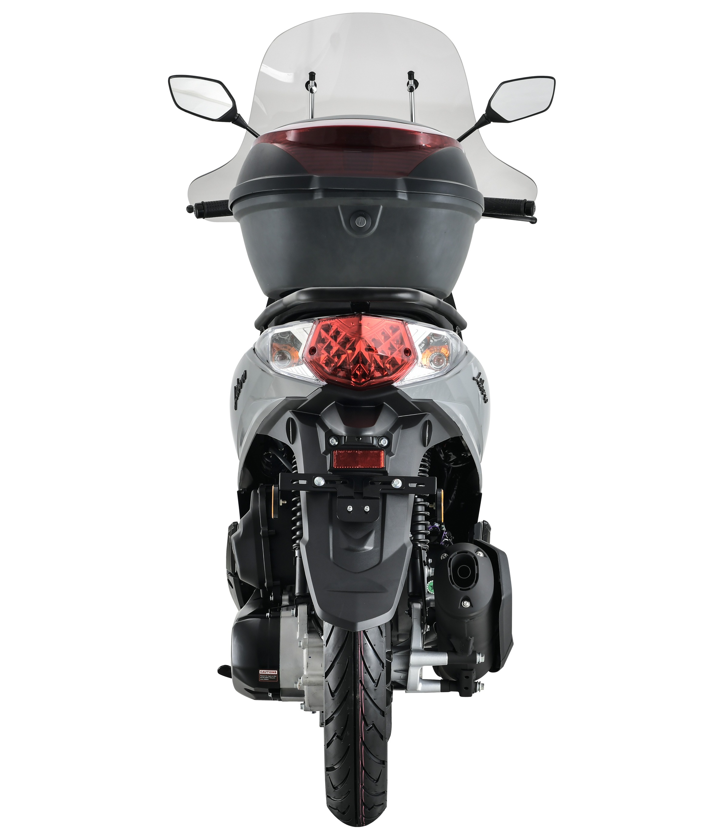 Alpha Motors Motorroller »Motorroller Libero 125 ccm 90 km/h 16" inkl. Topcase und Windschild« 125 cm³ 90 km/h Euro 5 9,5