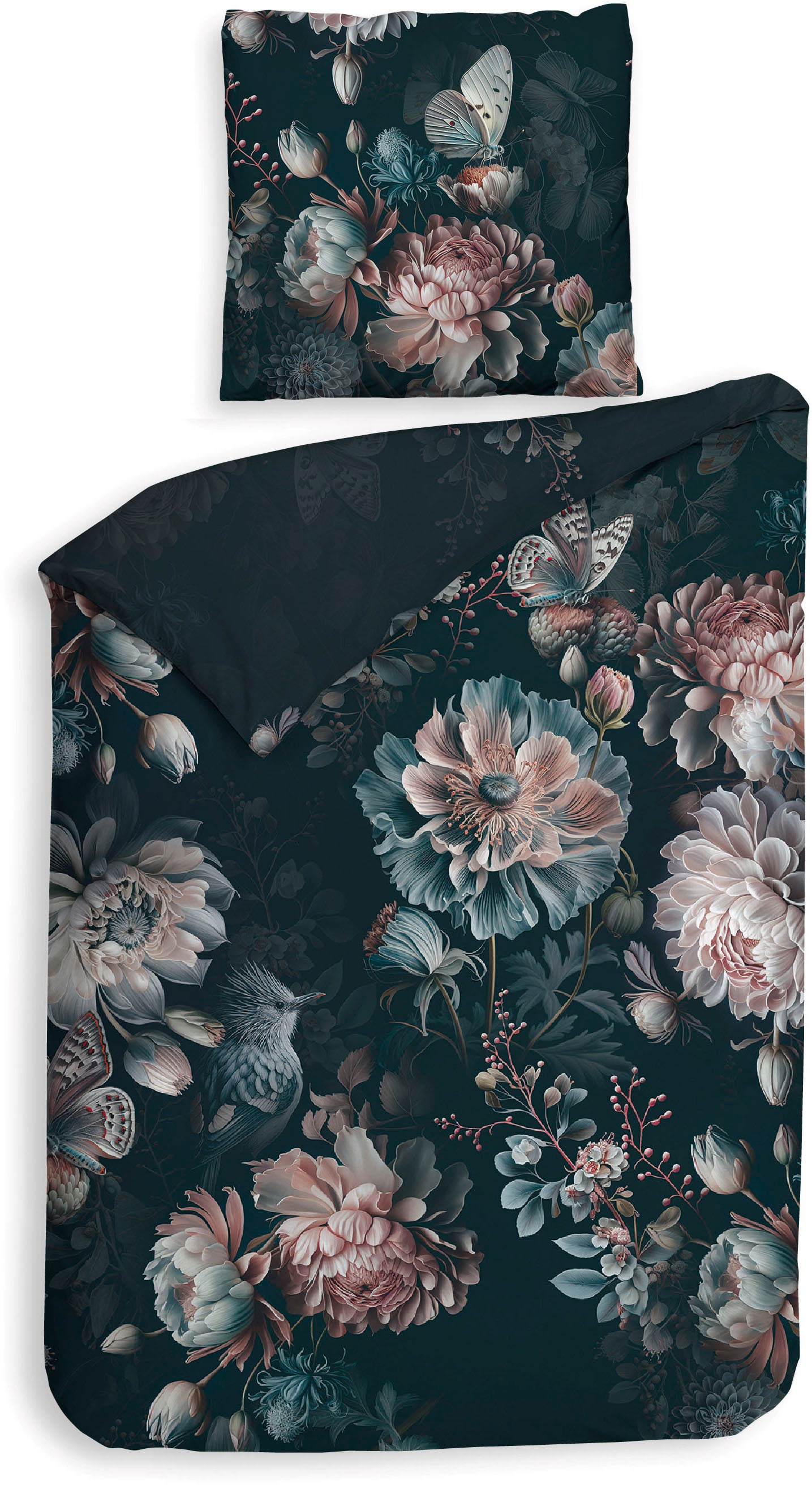 Heckett & Lane Bettwäsche »Milos«, Bettwäsche aus hochwertigem Mako-Satin, Bettwäsche ab 135x200 cm