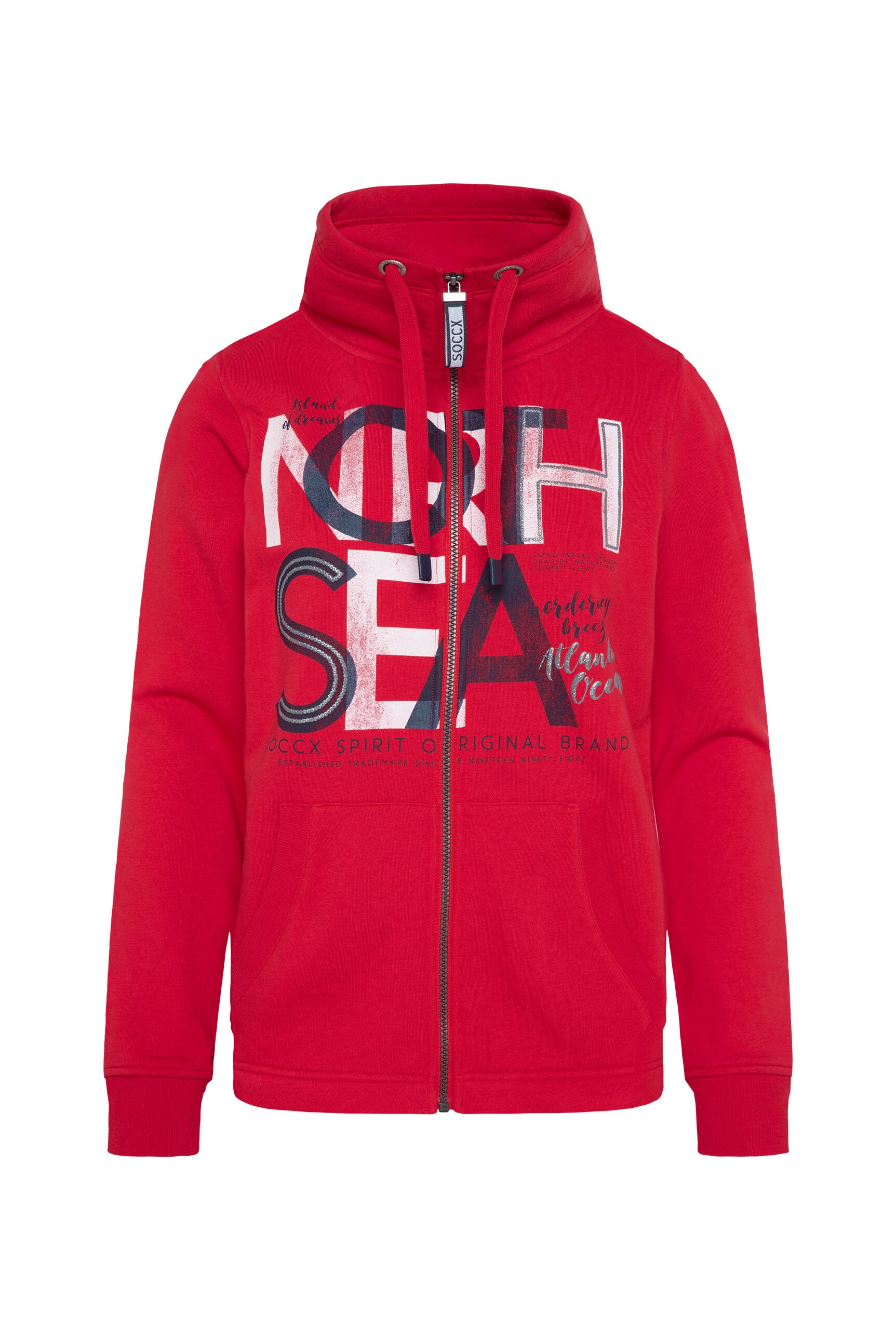 SOCCX Sweatjacke, mit Baumwolle günstig online kaufen