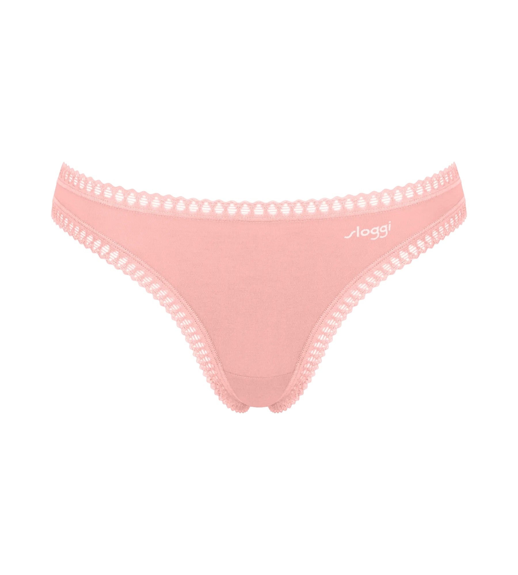 sloggi String »GO Crush« 3er Pack,  dehnbare Spitzendetails, Multipack, Cotton-Mix, bequem