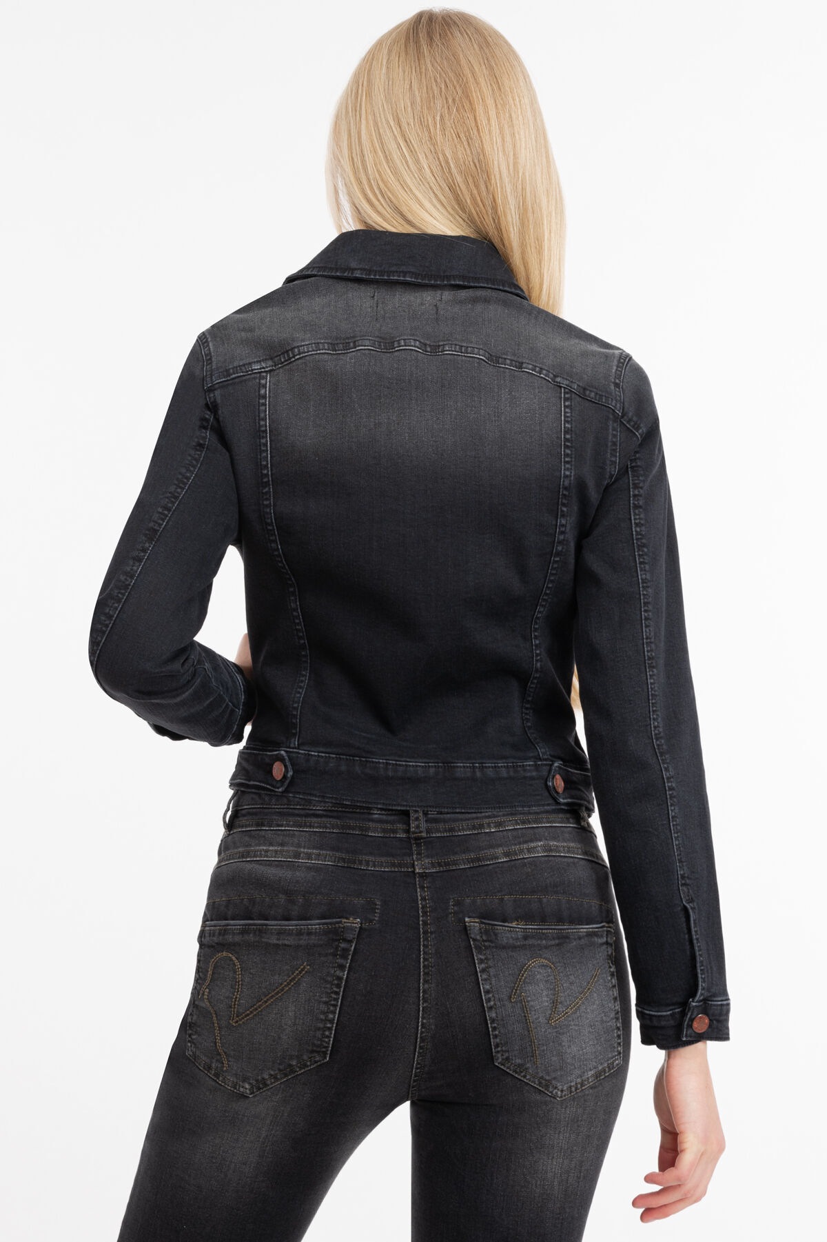 Recover Pants Jeansjacke »Chic«, ohne Kapuze, mit dekorativen Brusttaschen