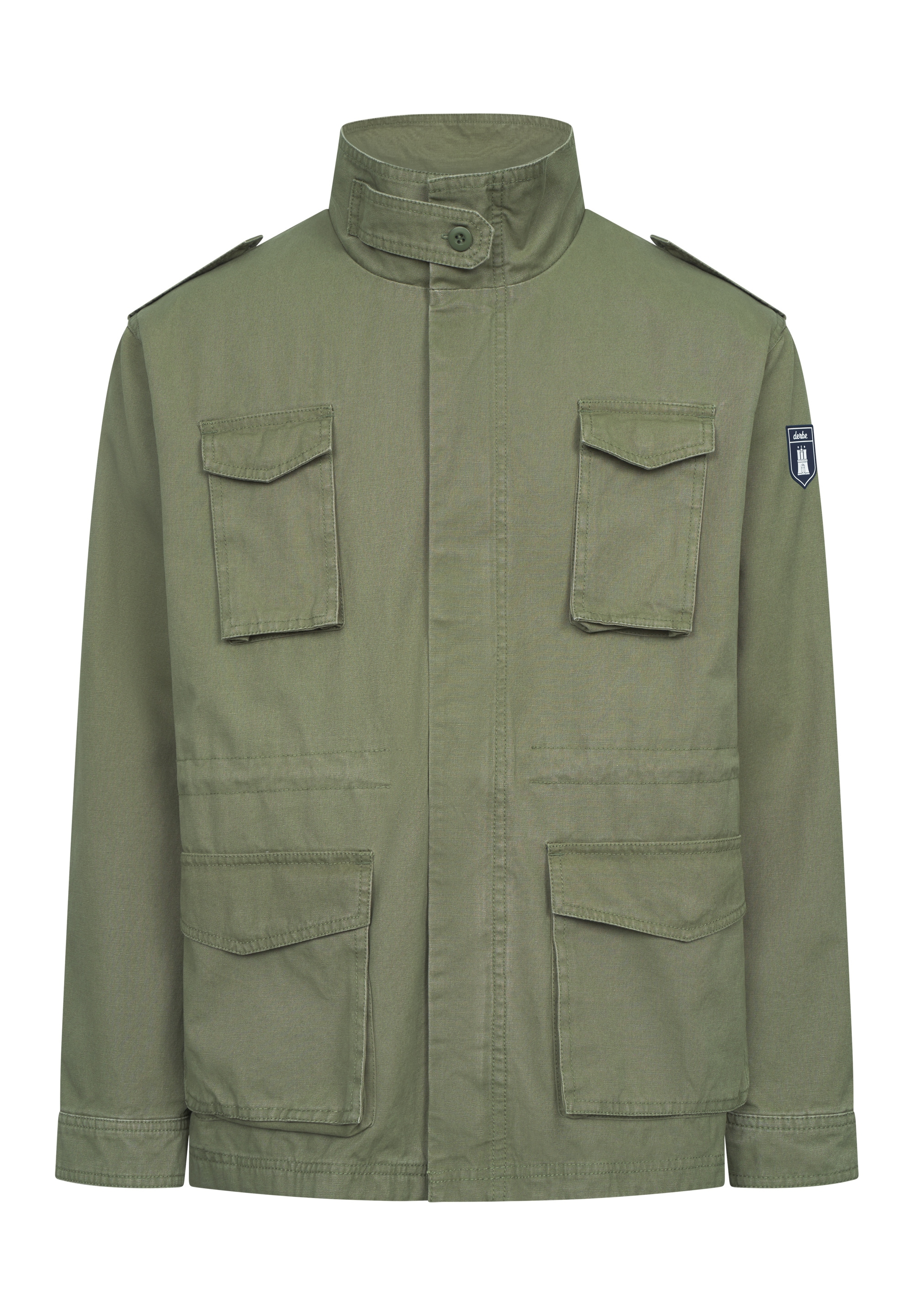 Derbe Parka »Milby«, ohne Kapuze, Canvas Jacke, Innentasche, Baumwolllining