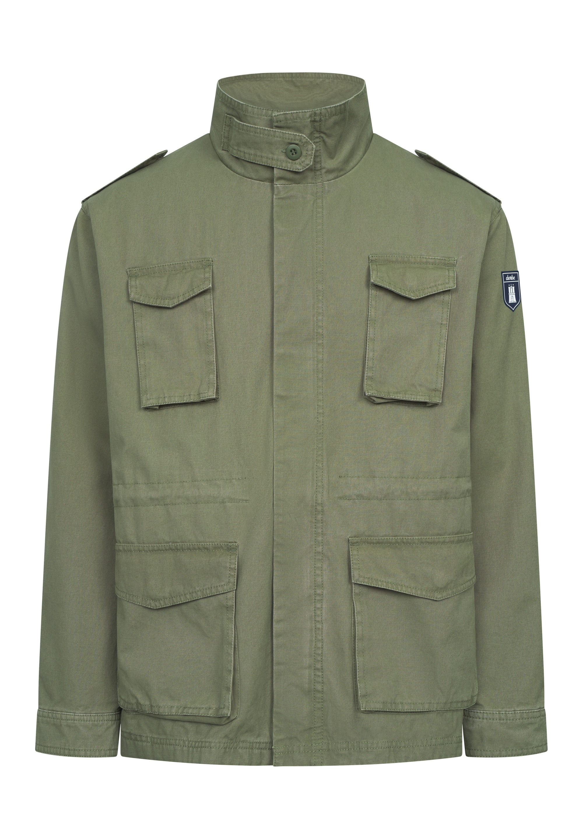 Derbe Parka "Milby", ohne Kapuze, Canvas Jacke, Innentasche, Baumwolllining günstig online kaufen