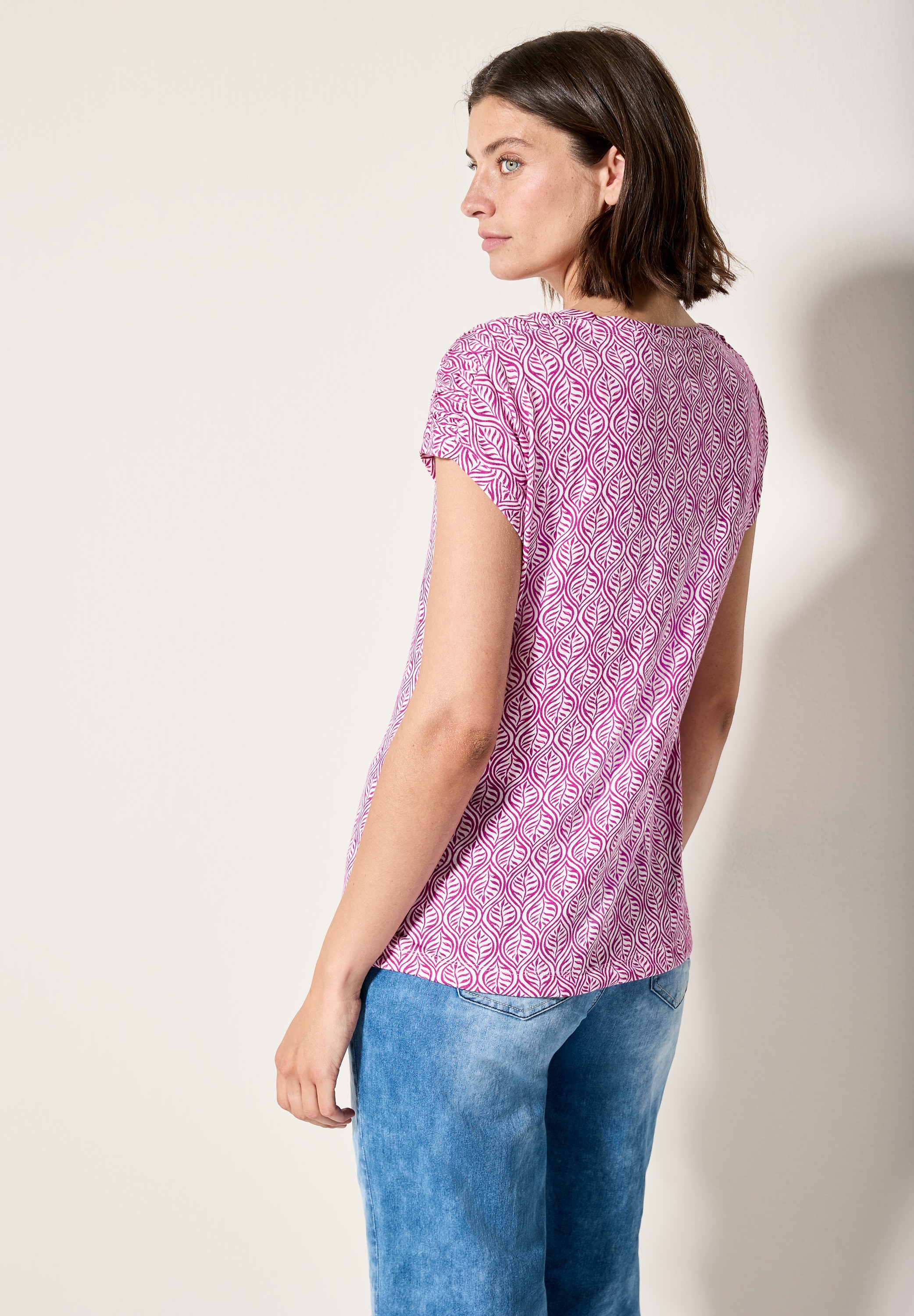 Cecil T-Shirt, mit Tunnelzug am Saum