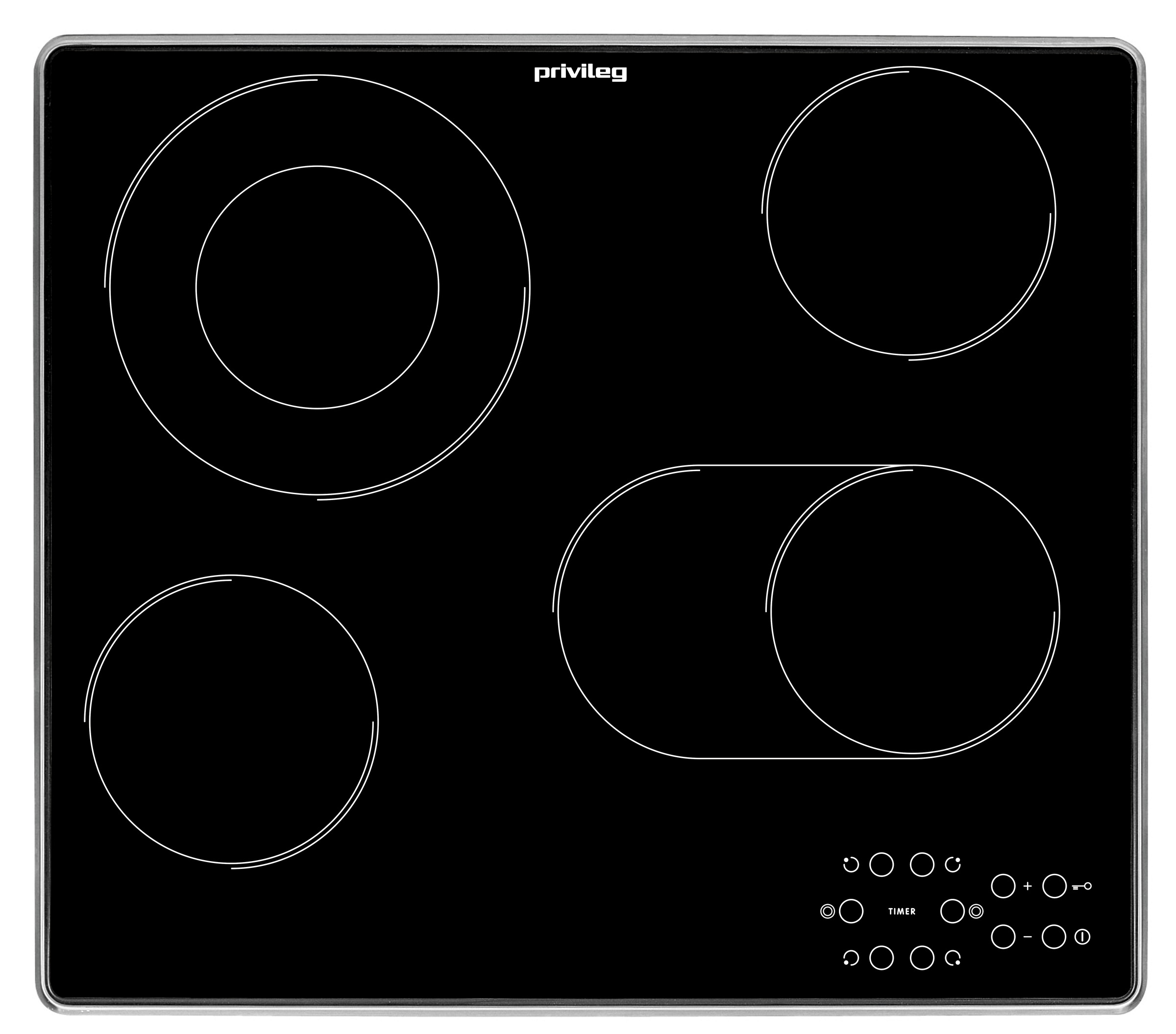 Privileg Backofen-Set »PBA2S85HU1K«, (Set, 2 St.), Schonendes Garen dank des Turn&Go Dampfprogrammes für beste Ergebnisse