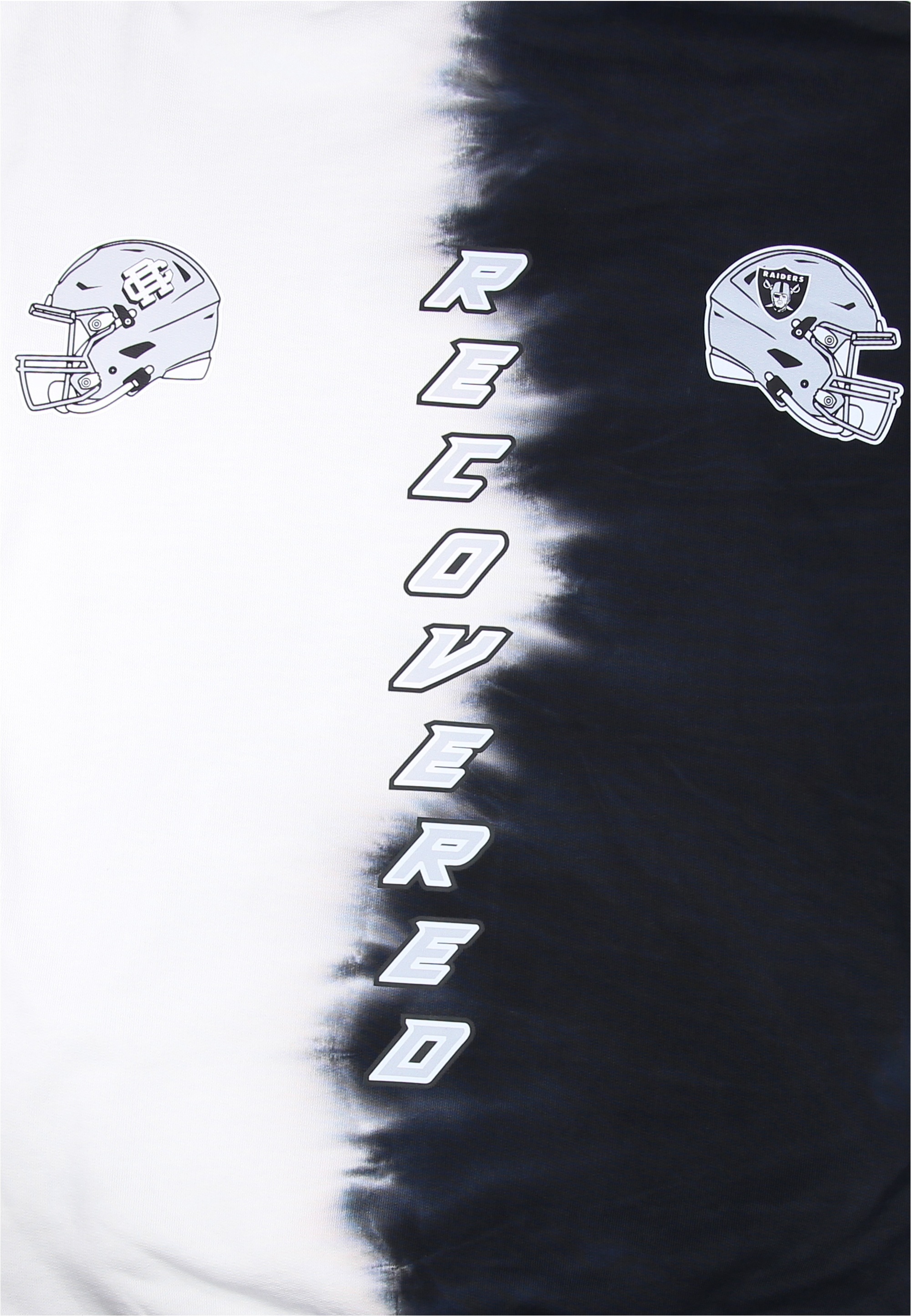 Recovered Kapuzensweatshirt »NFL Raiders Ink Dye Effect On«, für alle Las Vegas Raiders-Fans