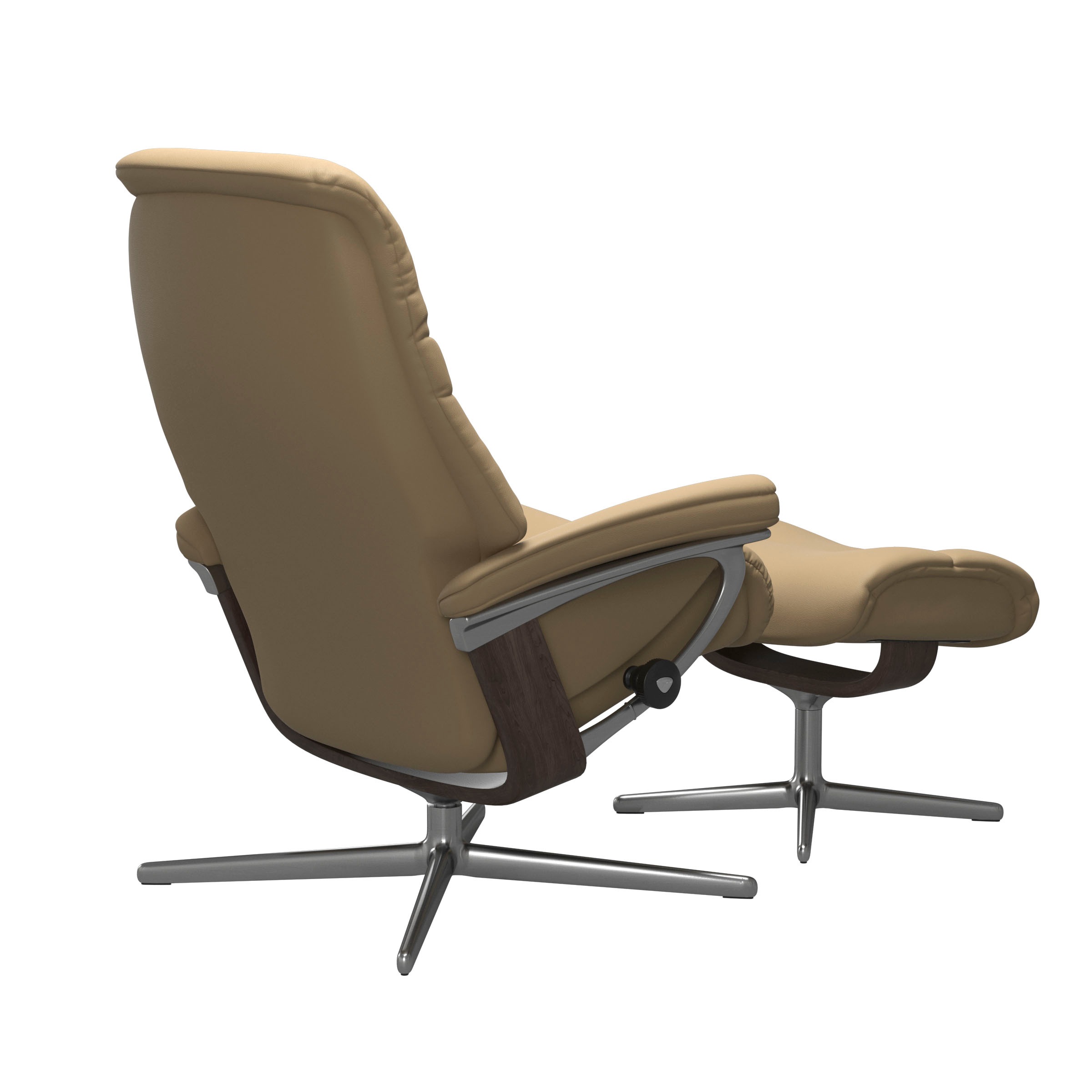 Stressless® Fußhocker »Sunrise«, mit Cross Base, Größe S, M & L, Holzakzent Wenge