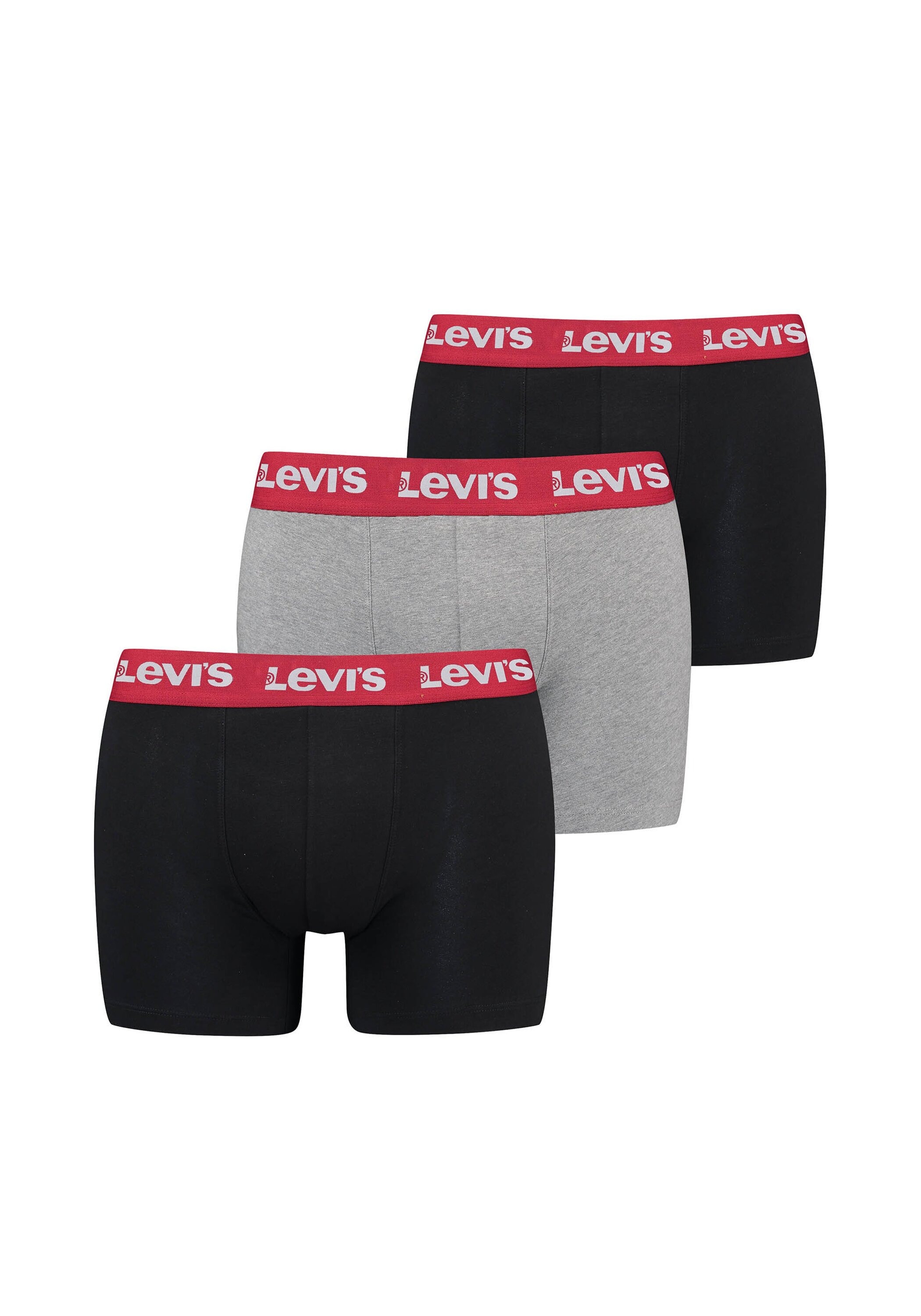 Levis Boxershorts "Boxershort Repeat Logo Boxer Brief 3P 3er Pack"
