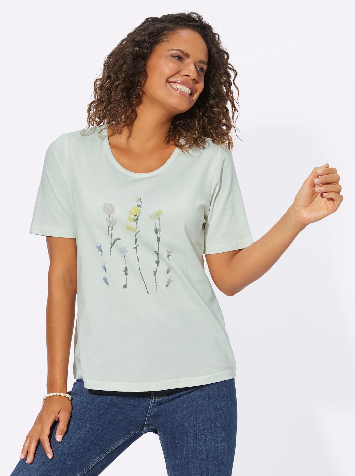 Classic Basics Rundhalsshirt "Shirt", 1 Stk. günstig online kaufen