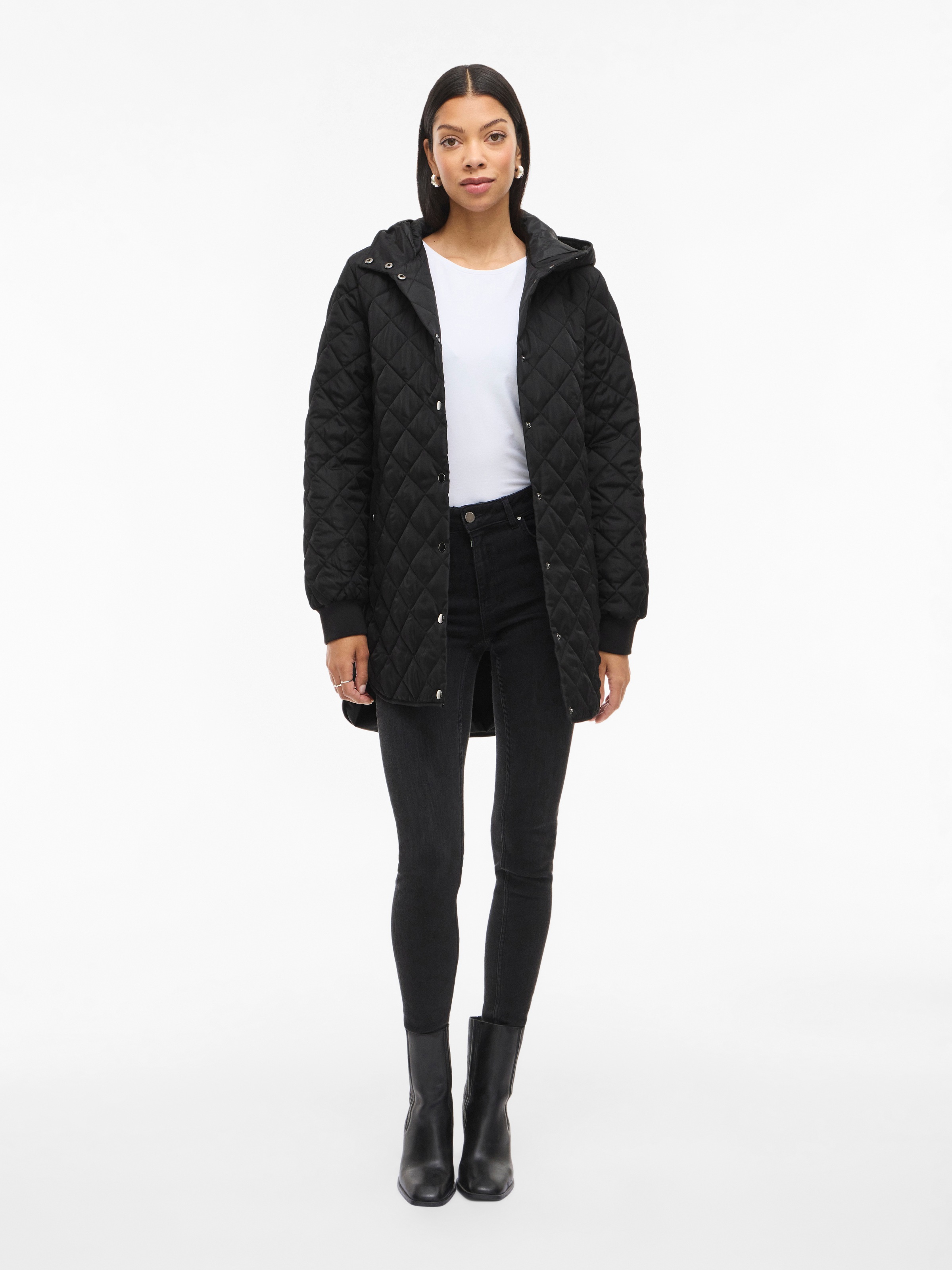 Vila »VITATE L/S HOODED JACKET - NOOS« mit Kapuze