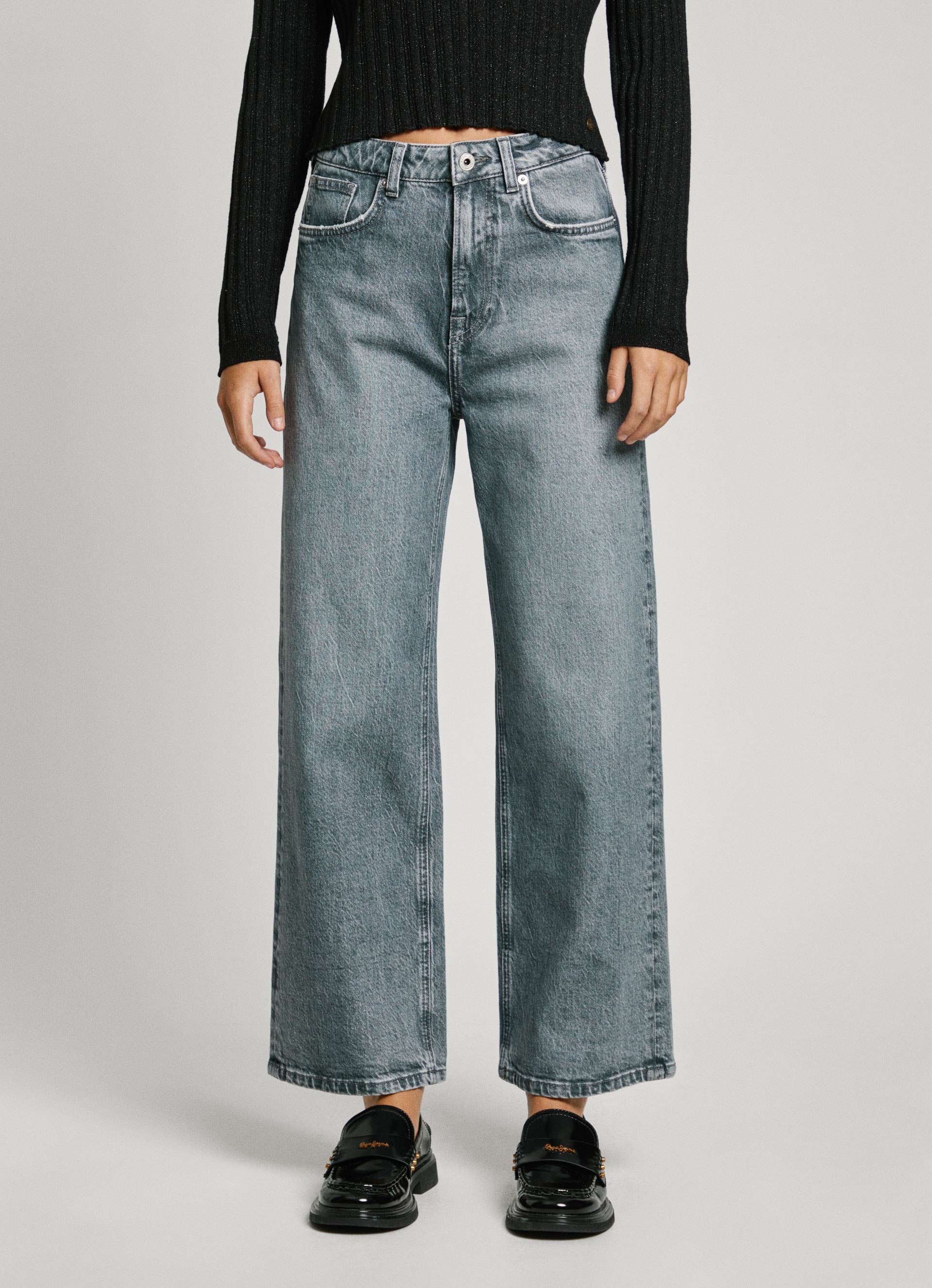 Gerade Jeans »STRAIGHT JEANS UHW«, mit hohem Bund