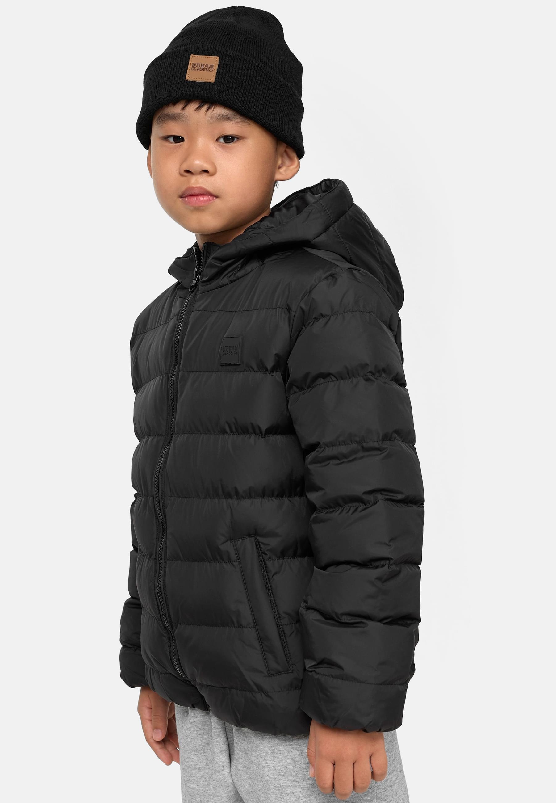 URBAN CLASSICS Winterjacke »Urban Classics Herren Boys Basic Bubble Jacket«, (1 St.), mit Kapuze