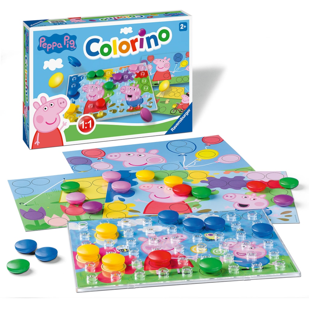 Ravensburger Spiel »Peppa Pig Colorino«, Made in Europe; FSC® - schützt Wald - weltweit