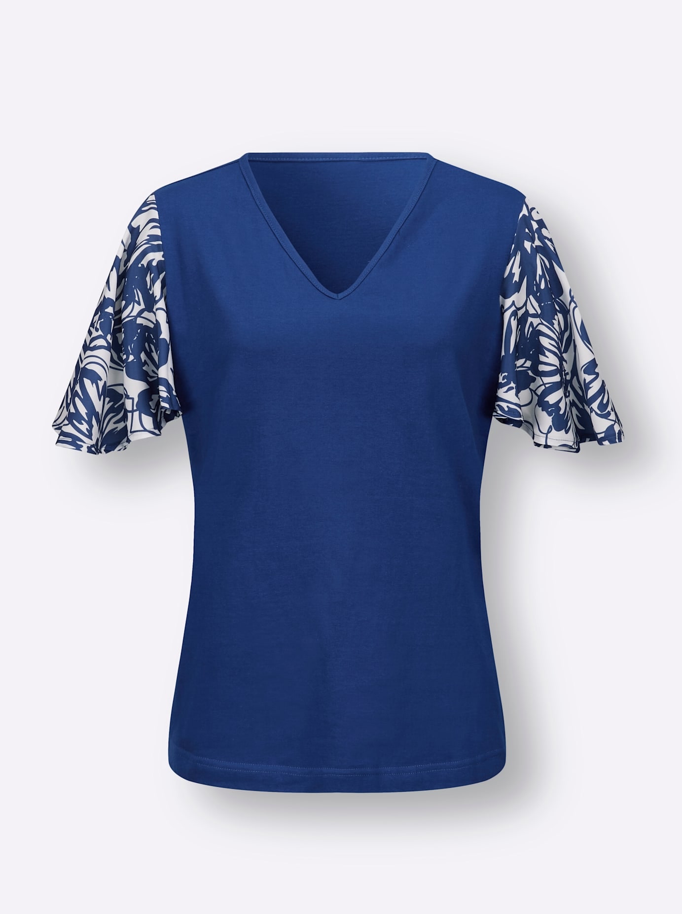 Classic Basics Kurzarmshirt »V-Shirt«, (1 tlg.)
