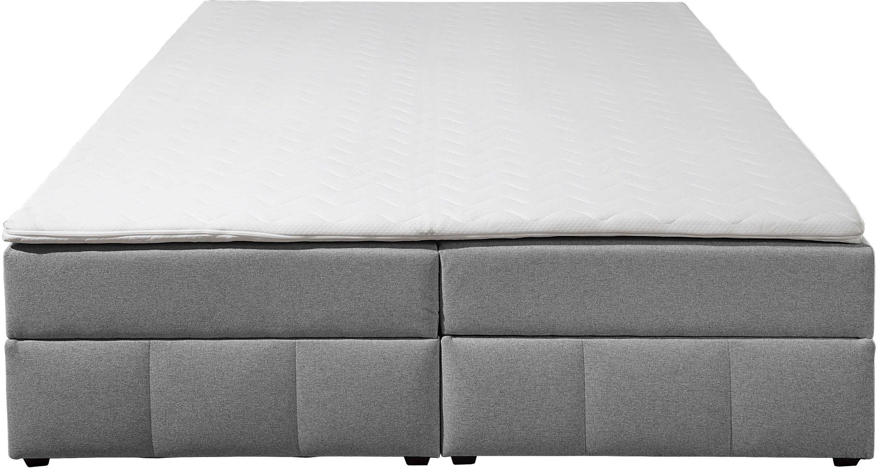 Thumbnail - Home affaire Boxbett "Niemes inkl. Bettkasten und Topper, auch in Überlänge erhältlich" Boxbett ohne Kopfteil, inkl. Top...