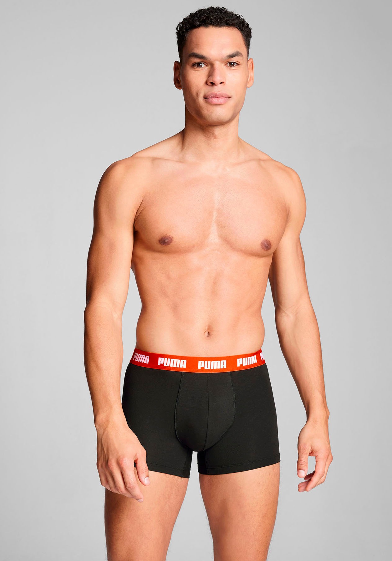 PUMA Boxershorts »PUMA MEN EVERYDAY BOXERS 3P«, (3er Pack), mit Komfortbund