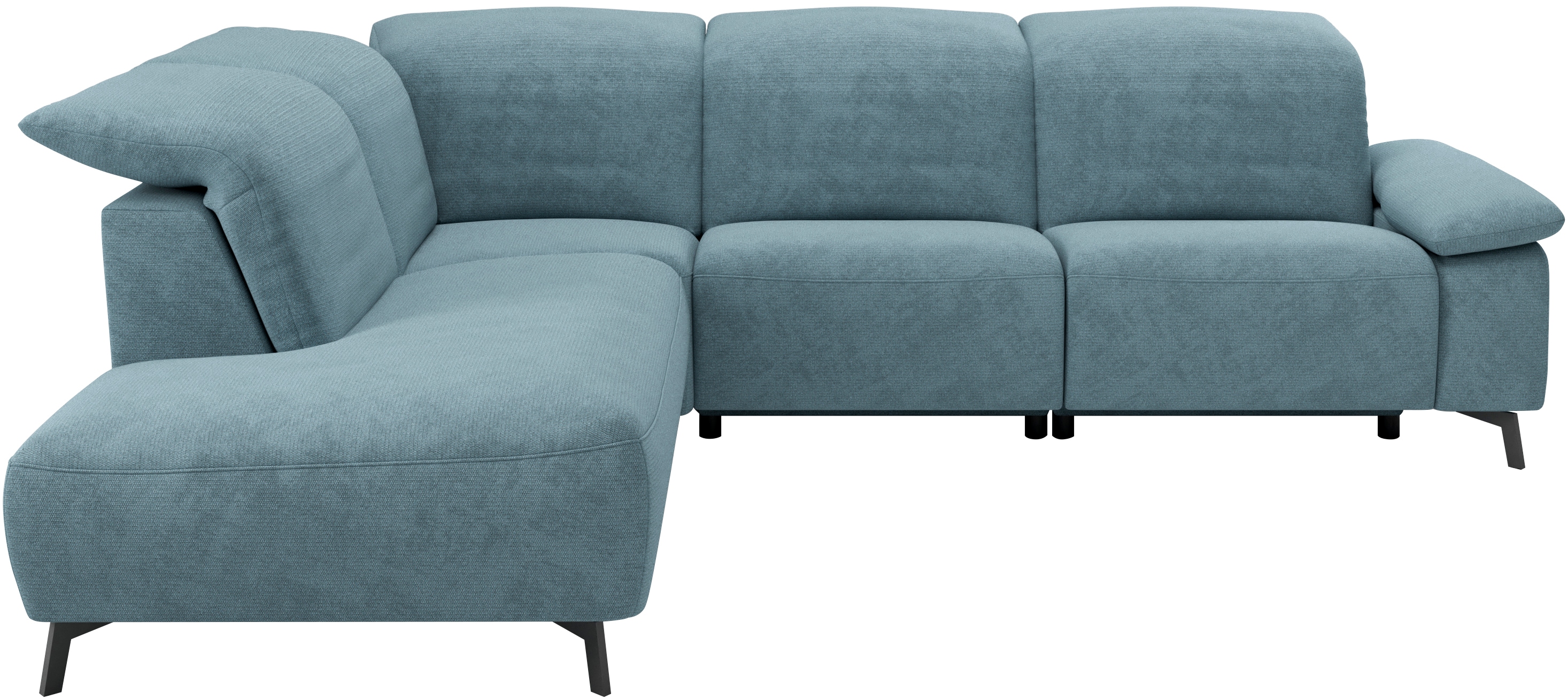 Musterring Ecksofa "MR 370, intelligenter Komfort im modernen Design" Optionale Relaxfunktion, flexible Kopfteile & klappbare Armlehnen