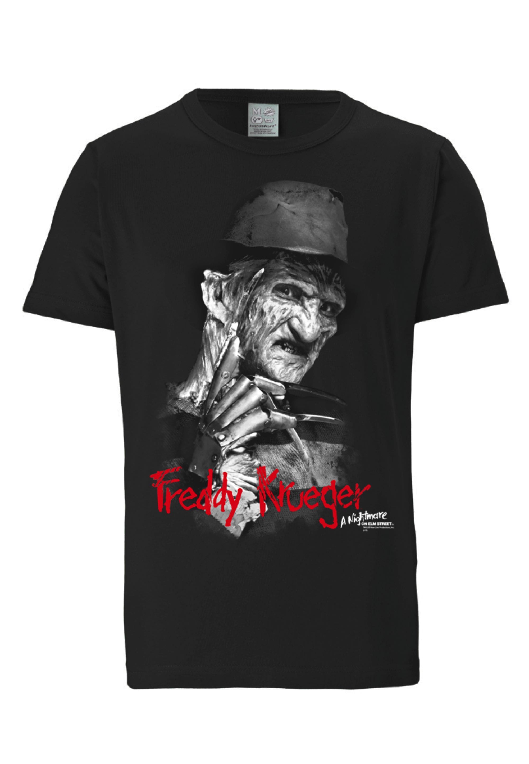 LOGOSHIRT T-Shirt »Nightmare On Elm Street – Freddy Krueger«, mit trendigem Frontprint