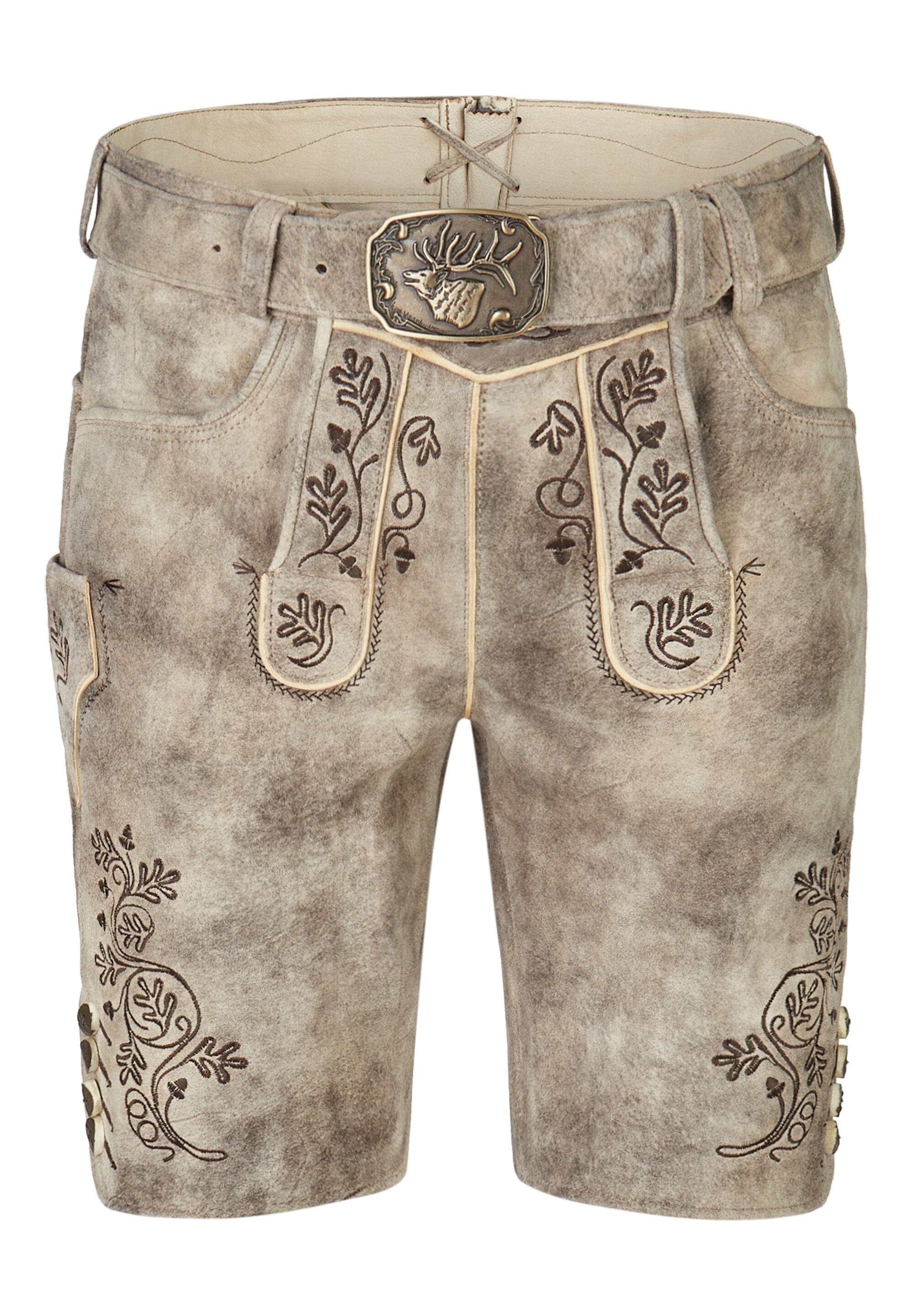 Spieth & Wensky Lederhose "Spieth & Wensky Lederhose Kerschwanger" mit passendem Gürtel