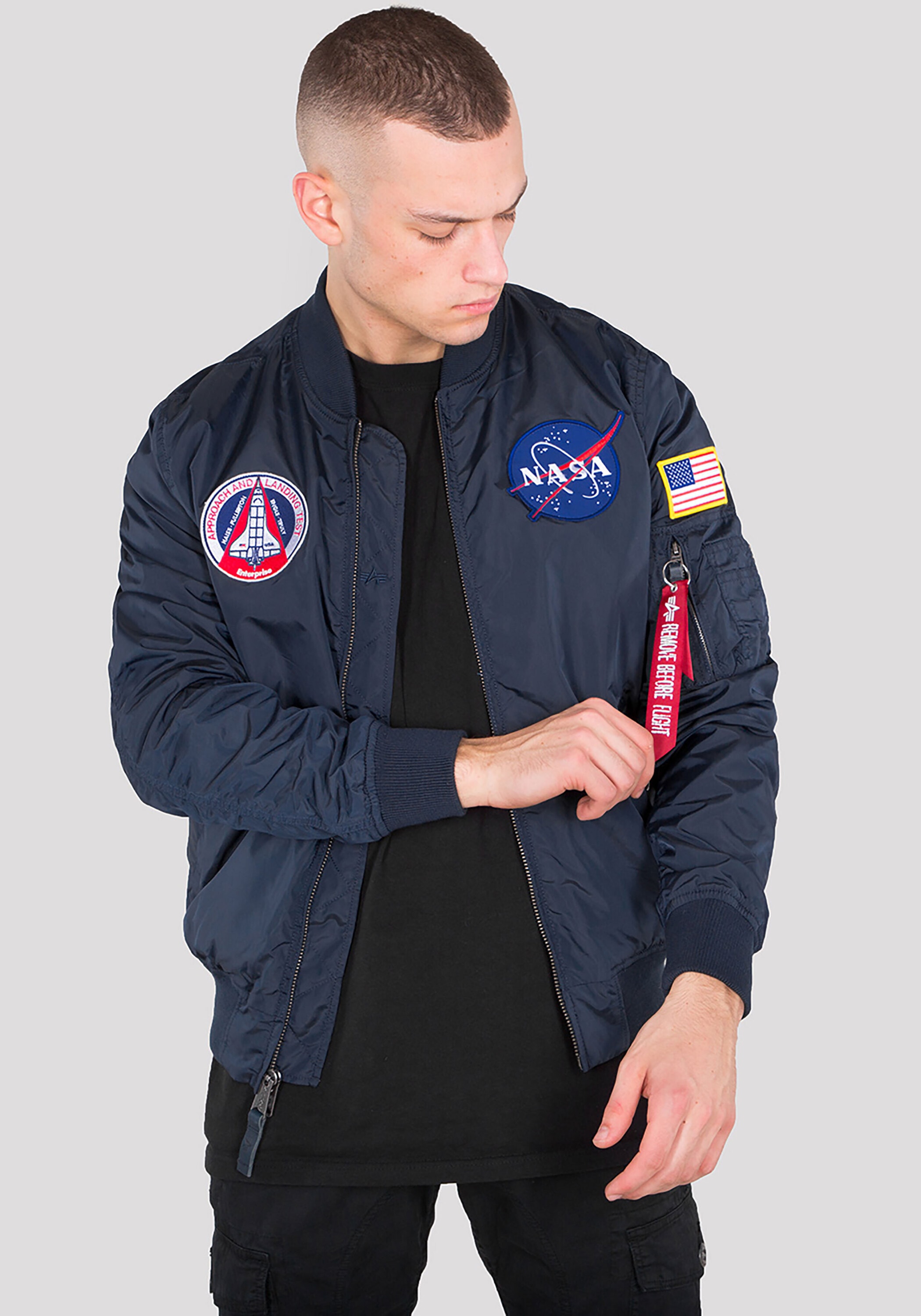 alpha industries -  Bomberjacke " Men - Flight Jackets MA-1 TT NASA Reversible II"