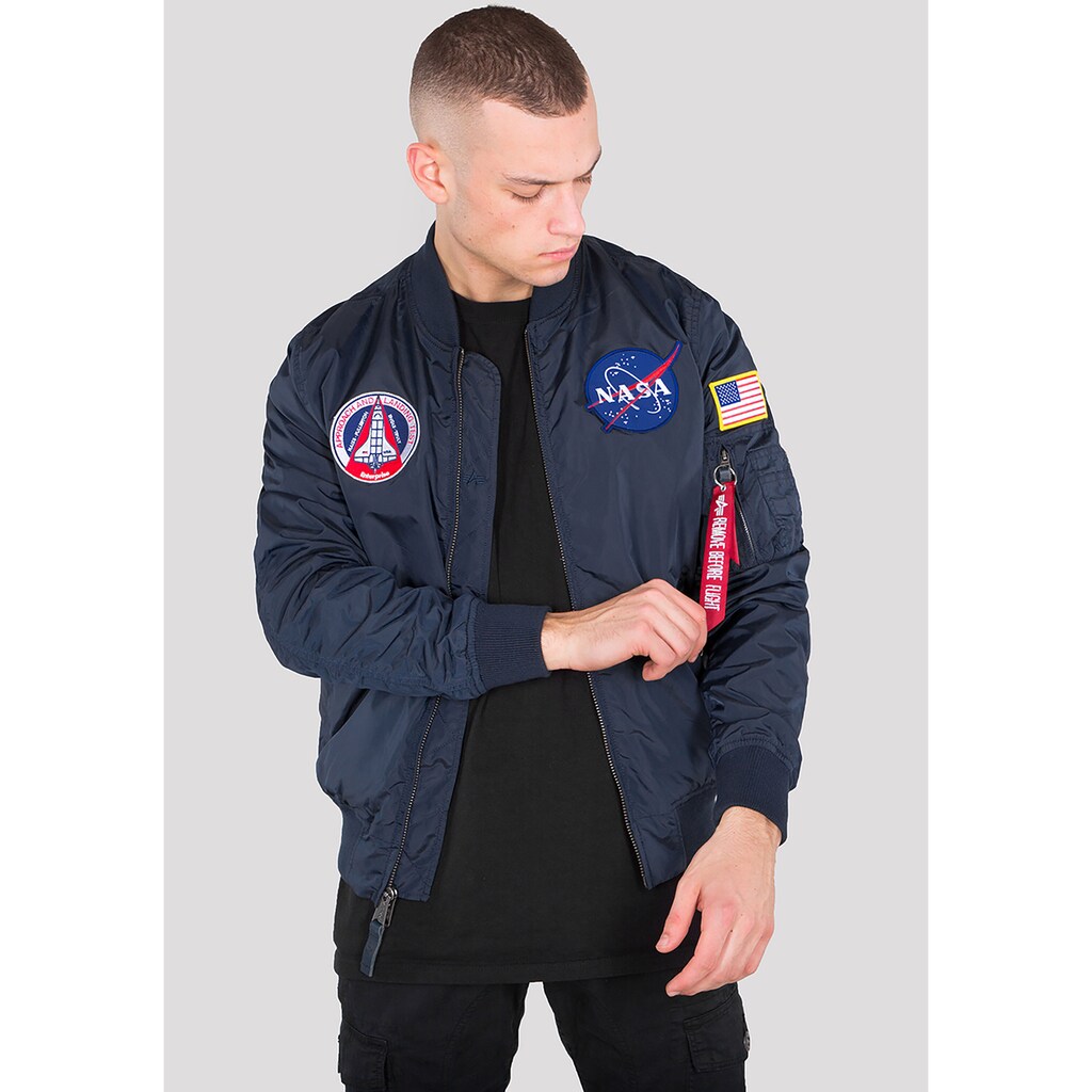 Alpha Industries Bomberjacke »ALPHA INDUSTRIES Men - Bomber Jackets MA-1 TT NASA Reversible II«