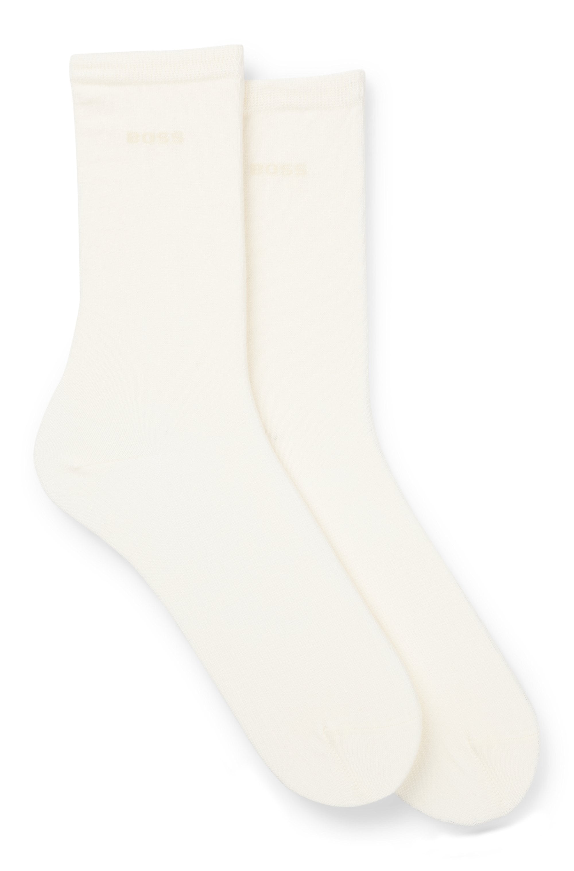 BOSS Businesssocken "2P RS Uni Logo CC W" Packung, 2er Pack, 2 Paar tlg. mi günstig online kaufen