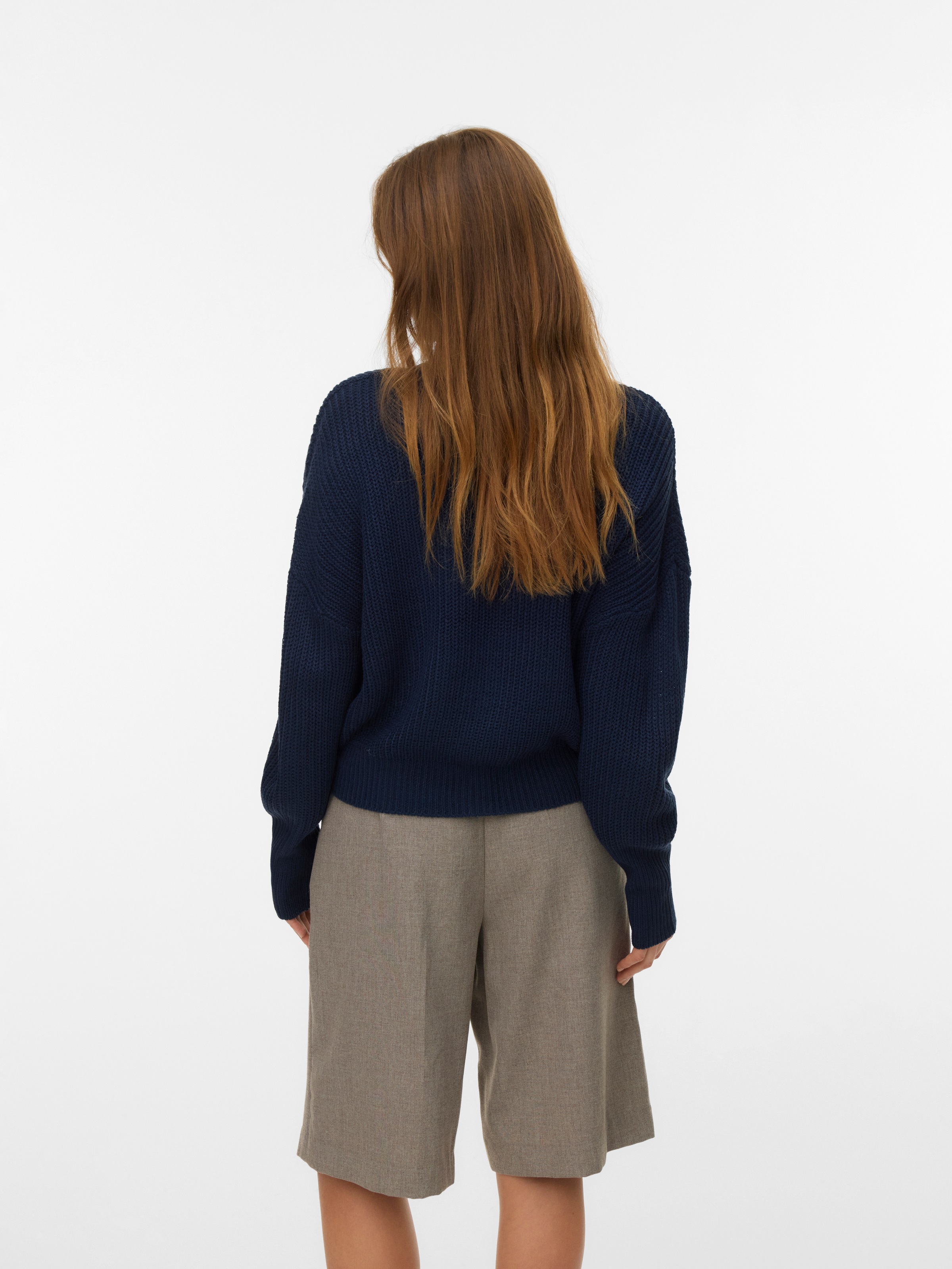 Vero Moda Strickjacke "VMLEA LS V-NECK CUFF CARDIGAN NOOS" günstig online kaufen