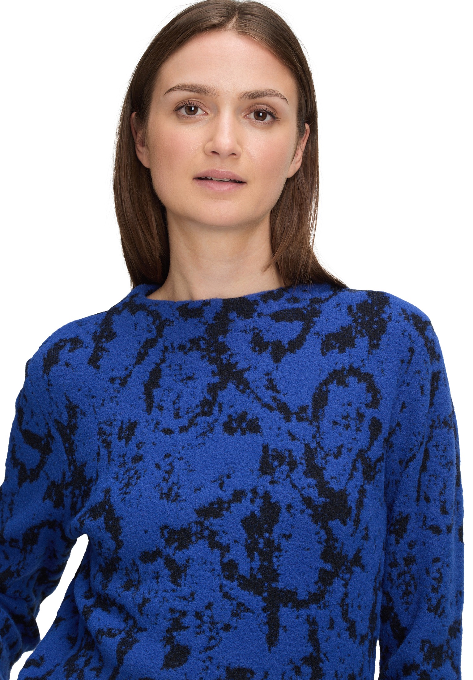 Betty&Co Strickpullover »Betty & Co Damen Strickpullover mit Stehkragen«, (1 tlg.)