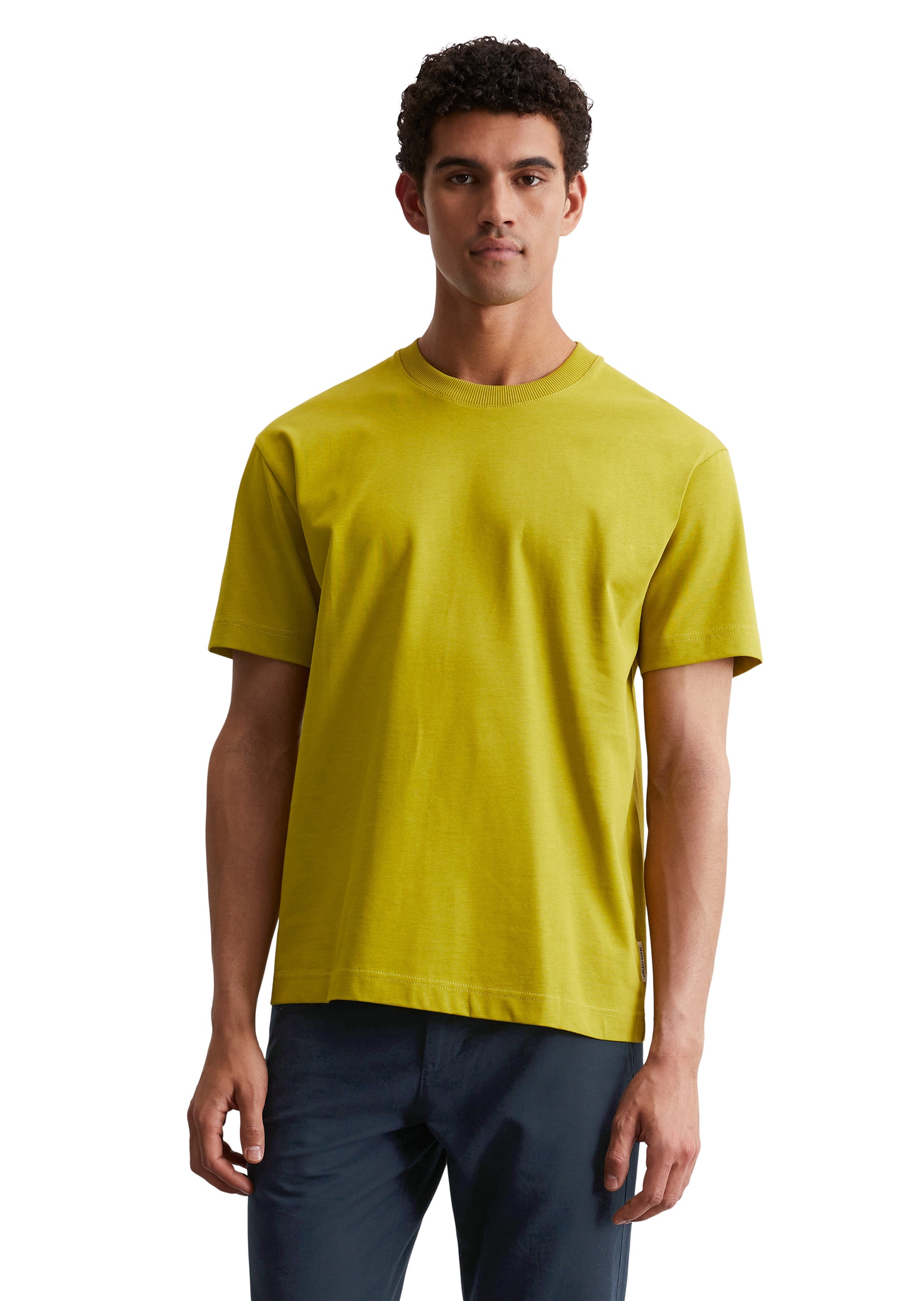 Marc OPolo T-Shirt "aus schwerem Bio-Baumwoll-Jersey"
