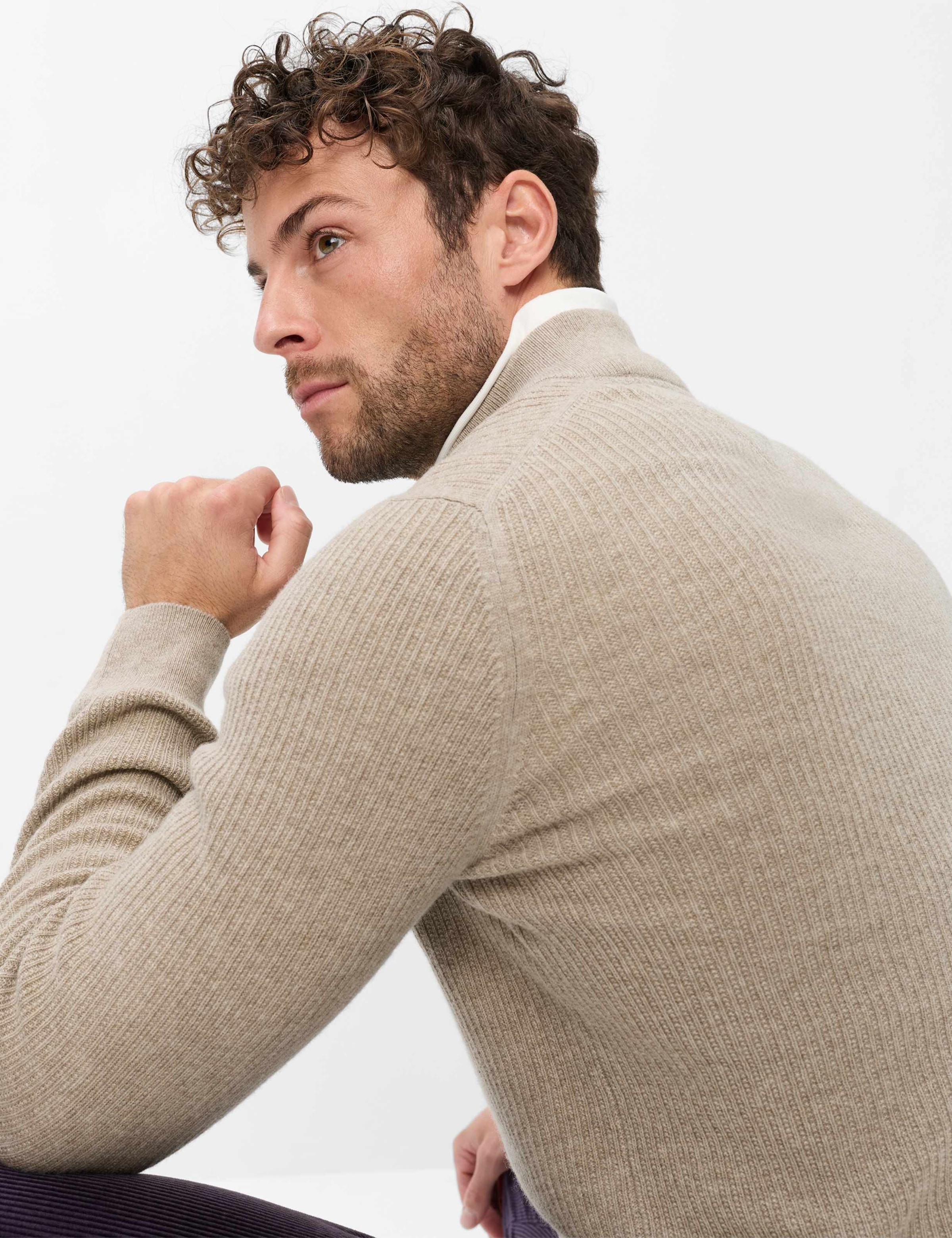 Brax Strickpullover »Style STEFFEN« Cashlana: Strickpullover im Wolle-Kaschmir-Mix