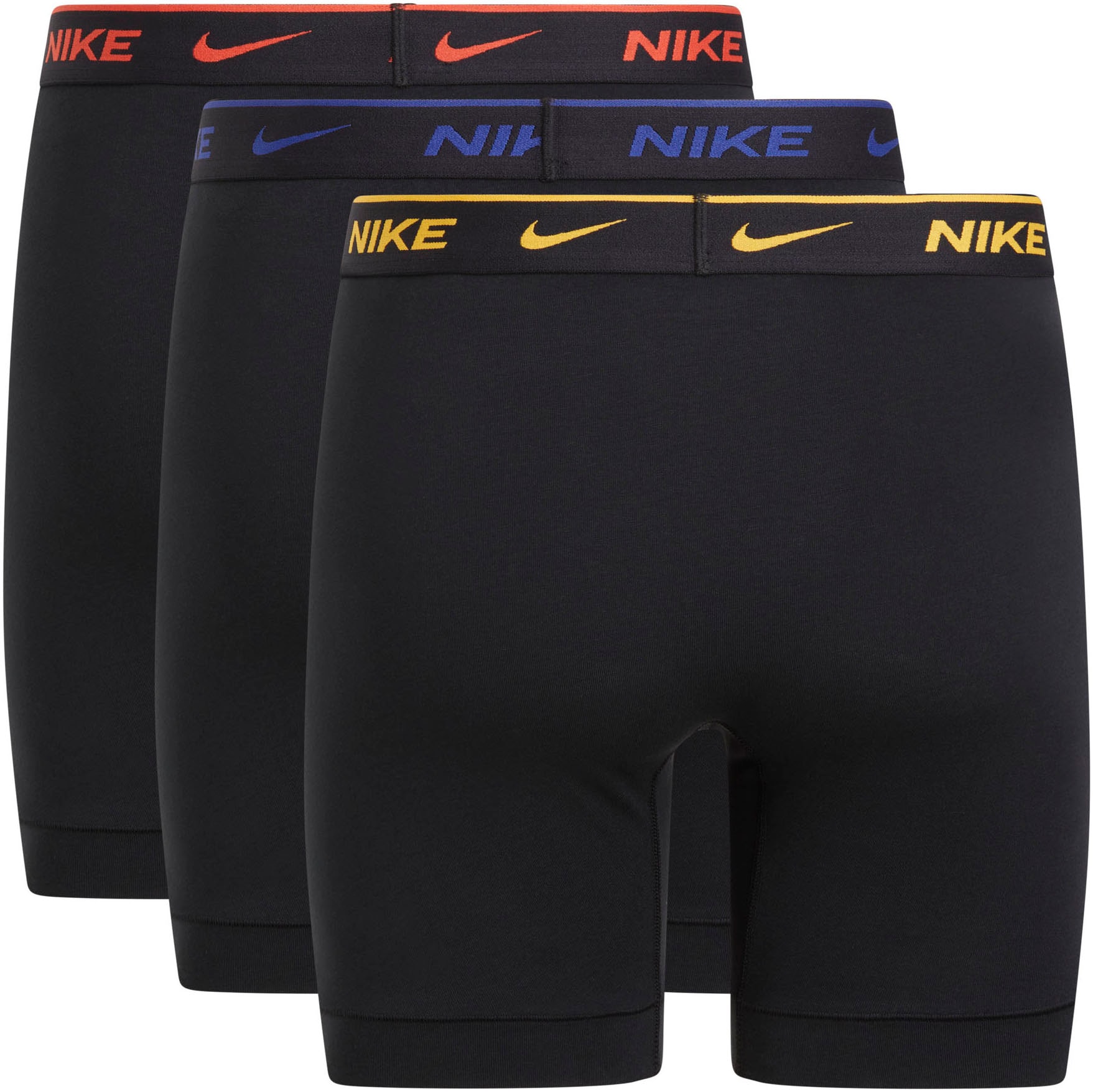 NIKE Underwear Boxershorts »BOXER BRIEF 3PK«, (Packung, 3 St., 3er), mit NIKE Logo-Elastikbund