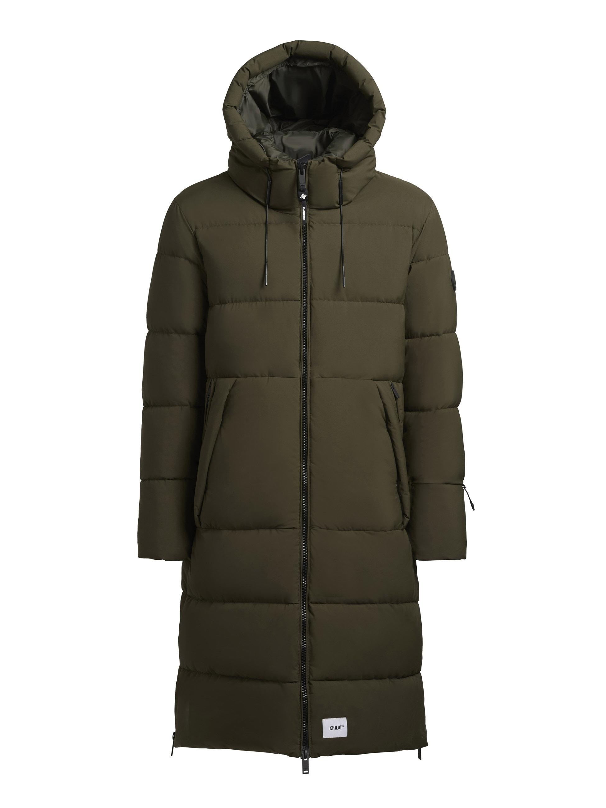 khujo Steppmantel »Rigo Matt-YM«, Warmer Herren Puffermantel mit Rucksack-Trägern