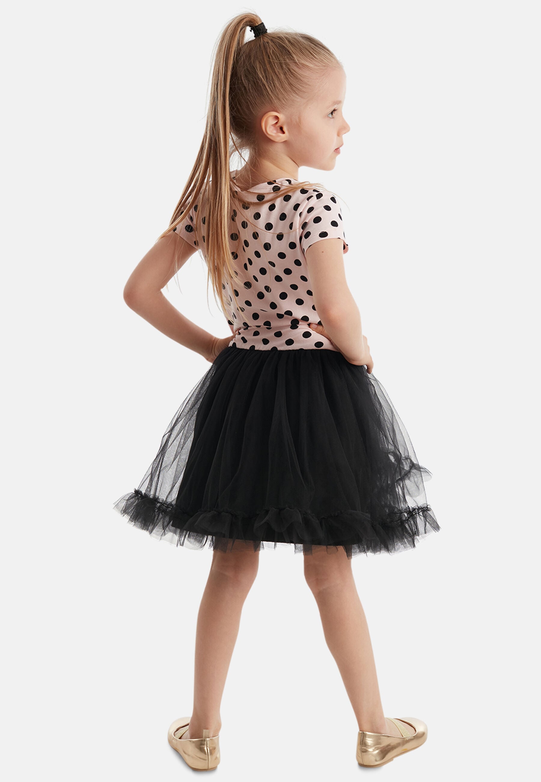 Denokids Spitzenkleid »Swan Tulle«, mit Schwan-Applikation