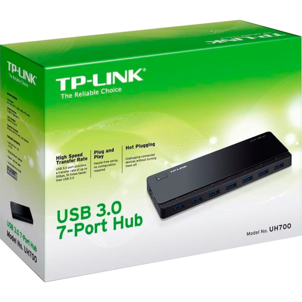 TP-Link USB-Adapter »UH700 7-Port USB 3.0 Hub«, 100 cm