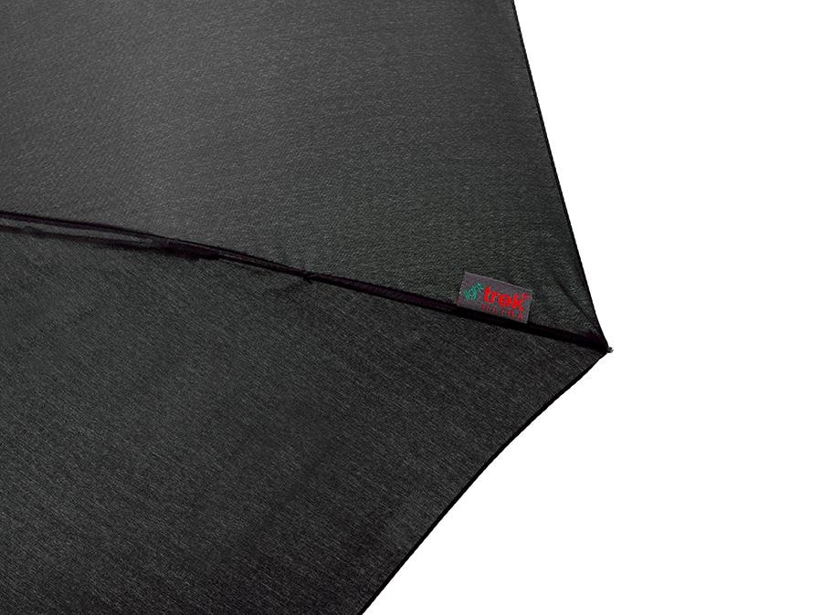 EuroSCHIRM® Taschenregenschirm »light trek® ultra, schwarz«, besonders leicht, kompakte Größe