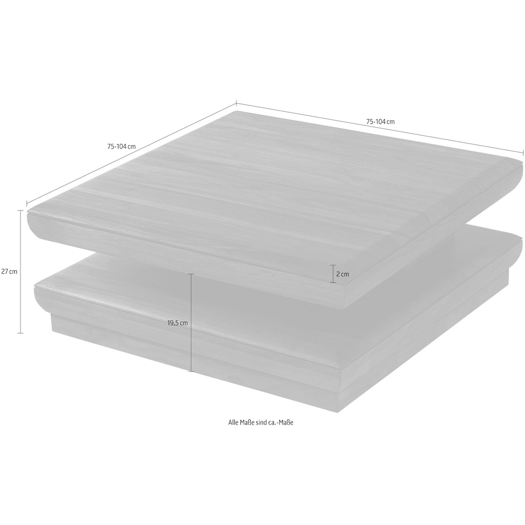 whiteoak Couchtisch, (1 St.)