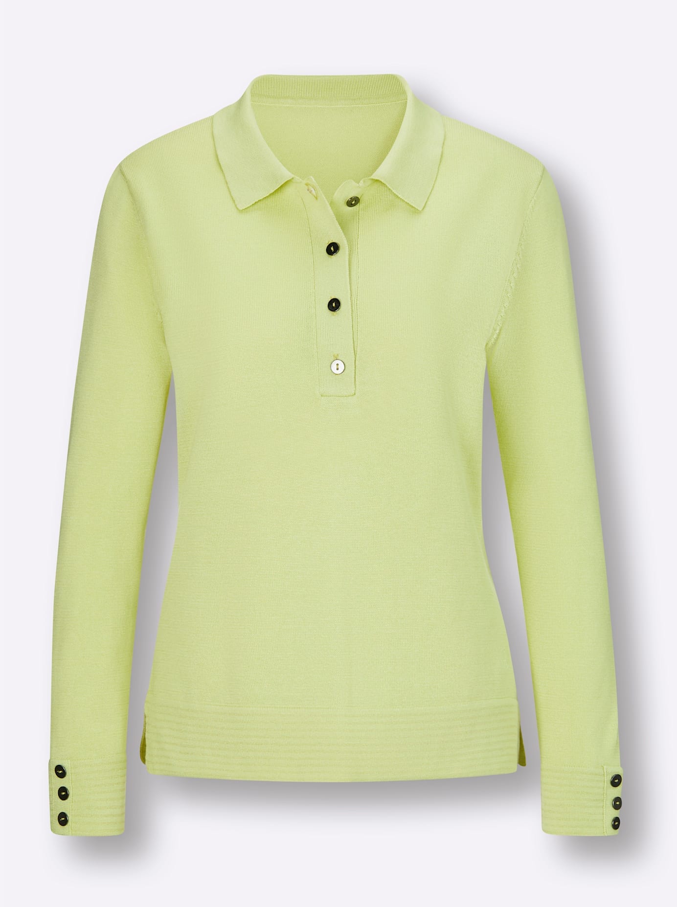 CREATION L PREMIUM Polokragenpullover »Baumwoll-Pullover«