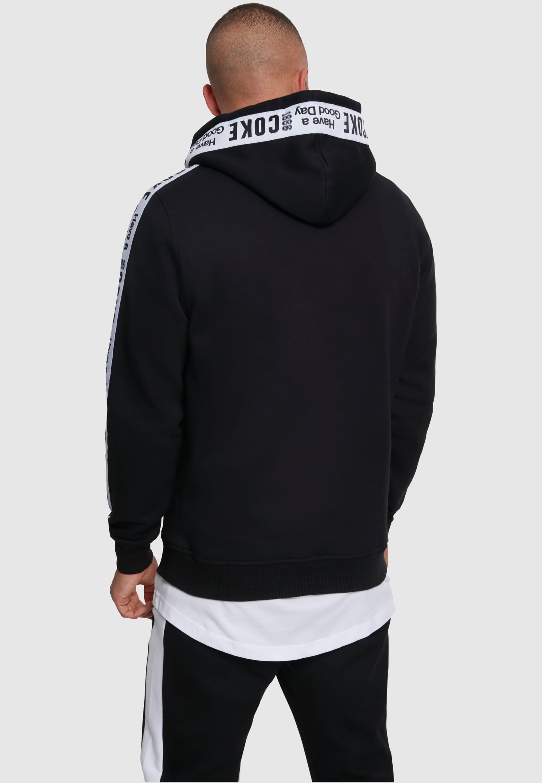 Merchcode Kapuzensweatshirt »Merchcode Herren Coke Tape Hoody«, (1 tlg.)