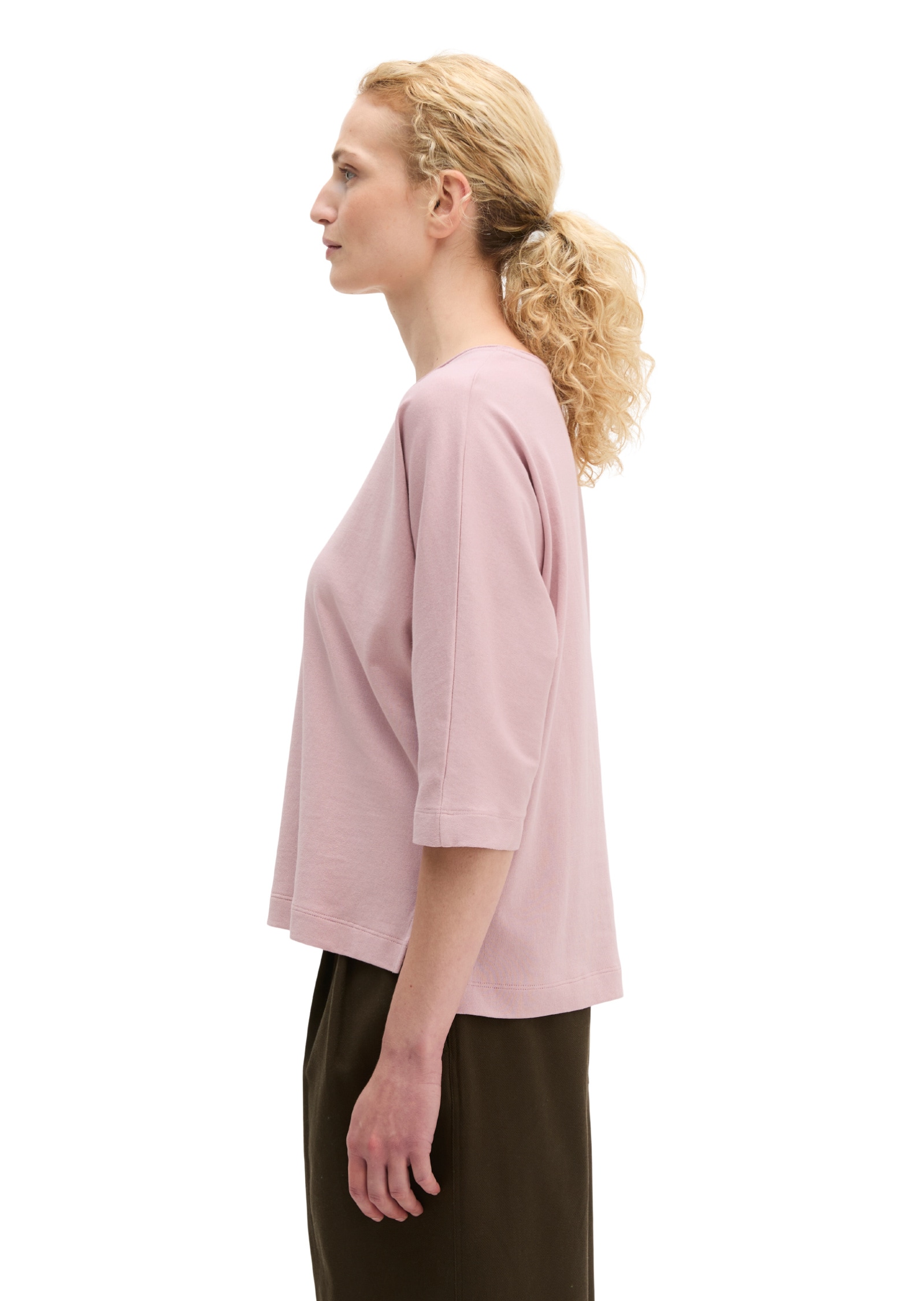 Marc O'Polo T-Shirt »aus Feinstrick-Jersey«