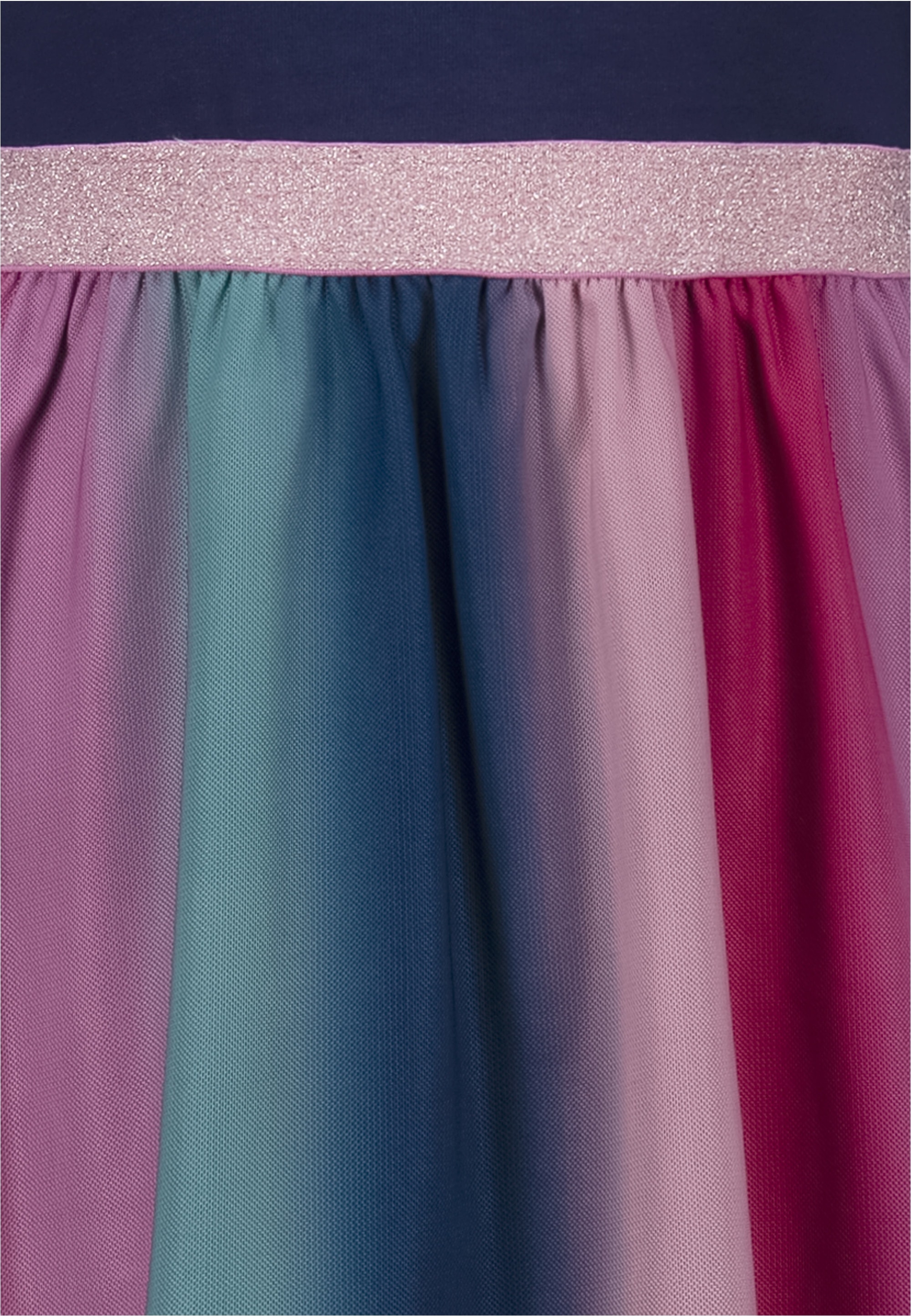 SALT AND PEPPER Jerseykleid, mit Pferde-Druck und Glitzerbund