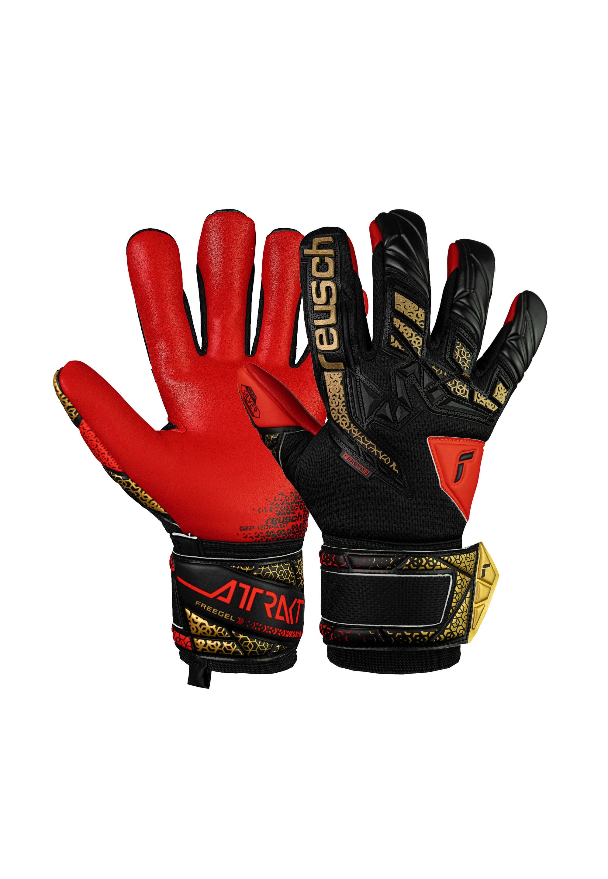 Reusch "Attrakt Freegel Silver Junior" mit Evolution Negative Cut