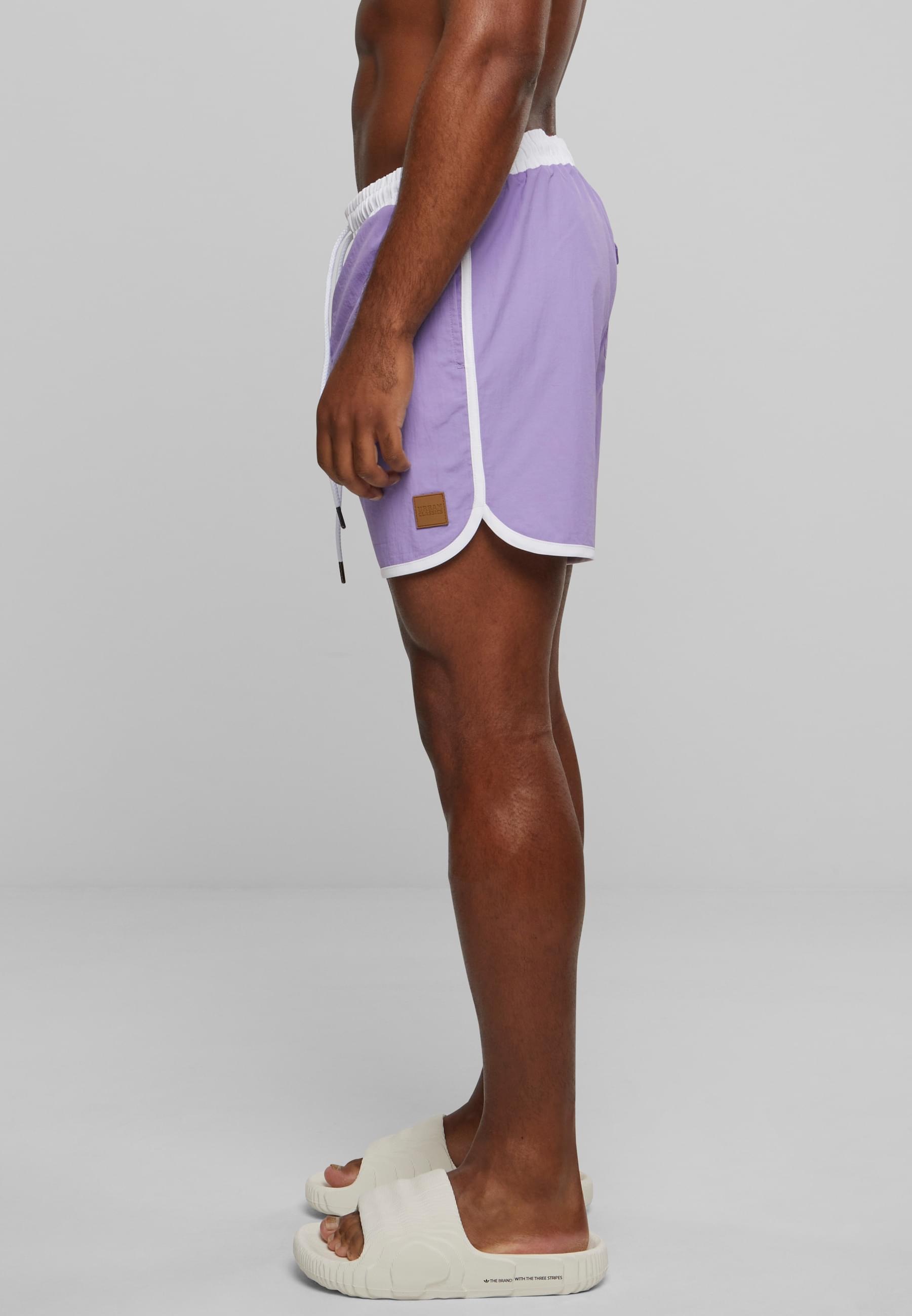 URBAN CLASSICS Badeshorts »Urban Classics Herren Retro Swimshorts«