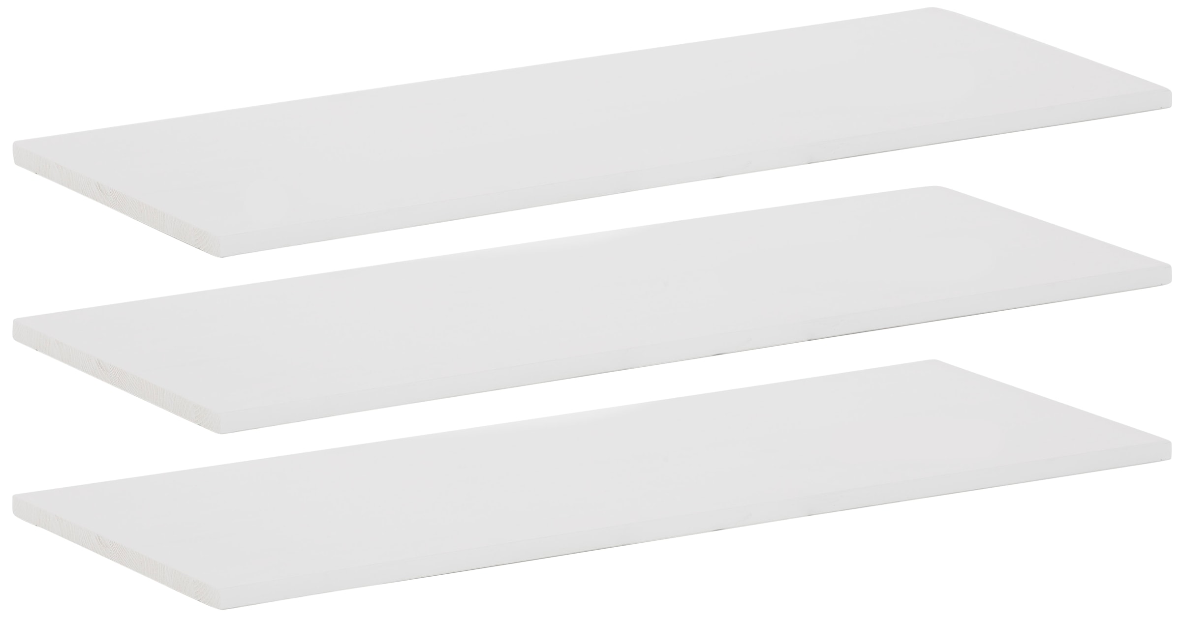 Einlegeboden HOME AFFAIRE, B:83cm H:2cm T:32cm, weiß, Massivholz, Einlegeböden, "Ayanna", Breite 83 cm, aus massiver Kiefer, FSC