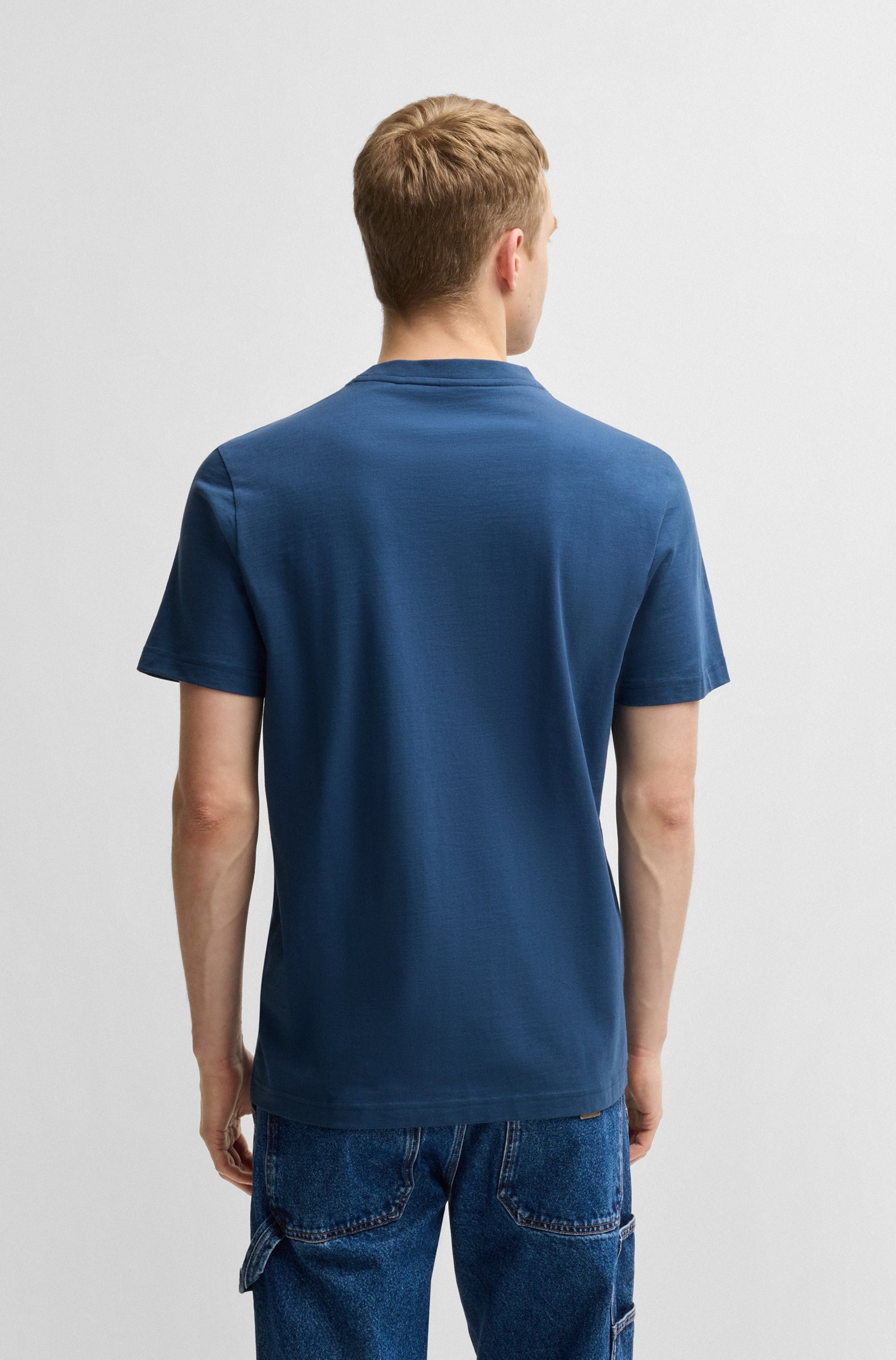 BOSS ORANGE T-Shirt "Te Dunetrace", mit großem Fotodruck günstig online kaufen