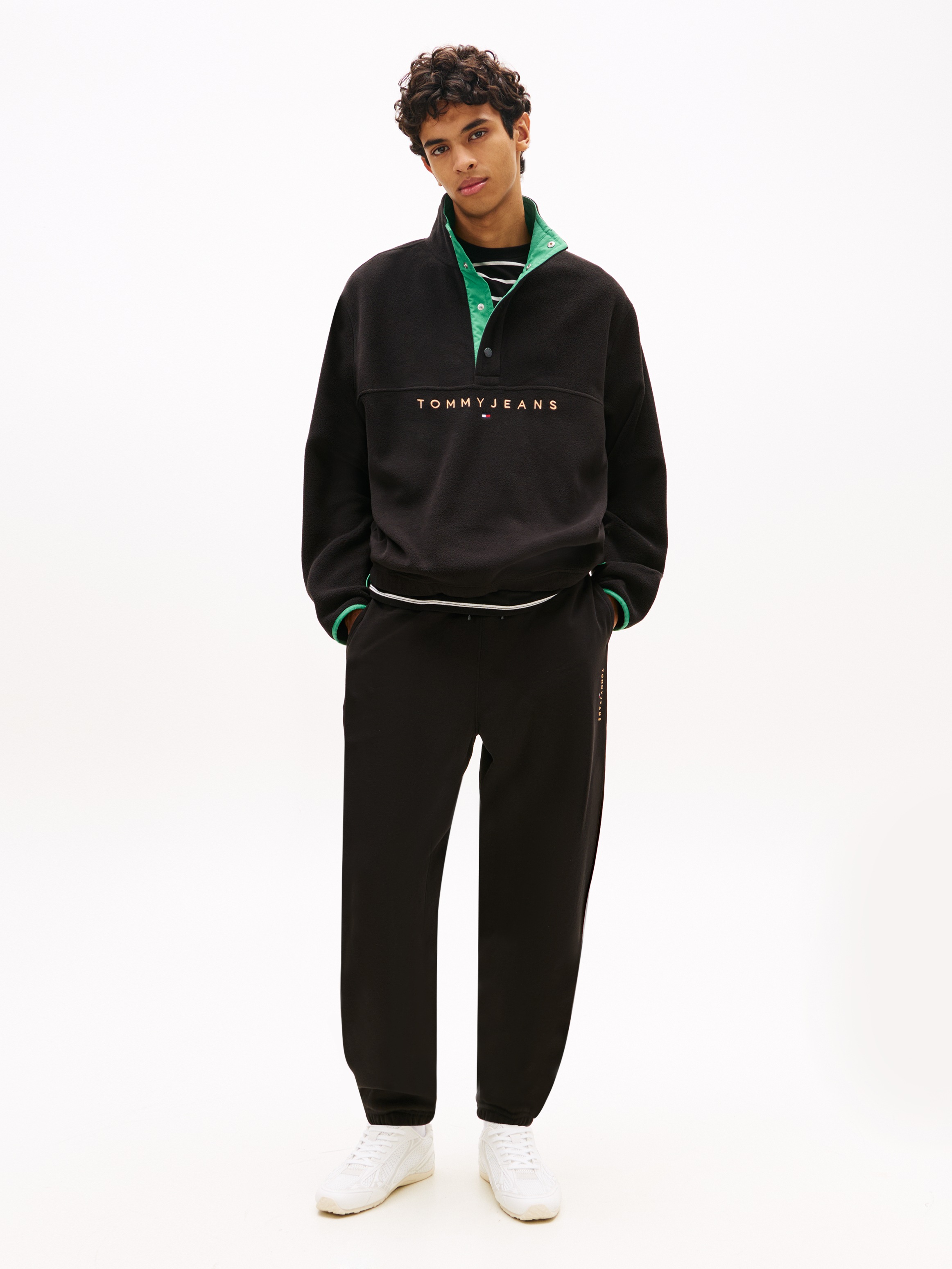 Thumbnail - Tommy Jeans Sweathose "TJM REGULAR LINEAR" Regular fit mit elastischem Bund