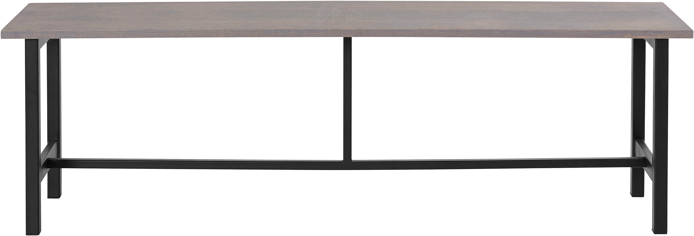 Essbank HOME AFFAIRE "Sare", grau (graphit), B:170cm H:46cm T:40cm, Sitzbänke, Essbank, Mit Echtholzfurnier aus Eiche 2