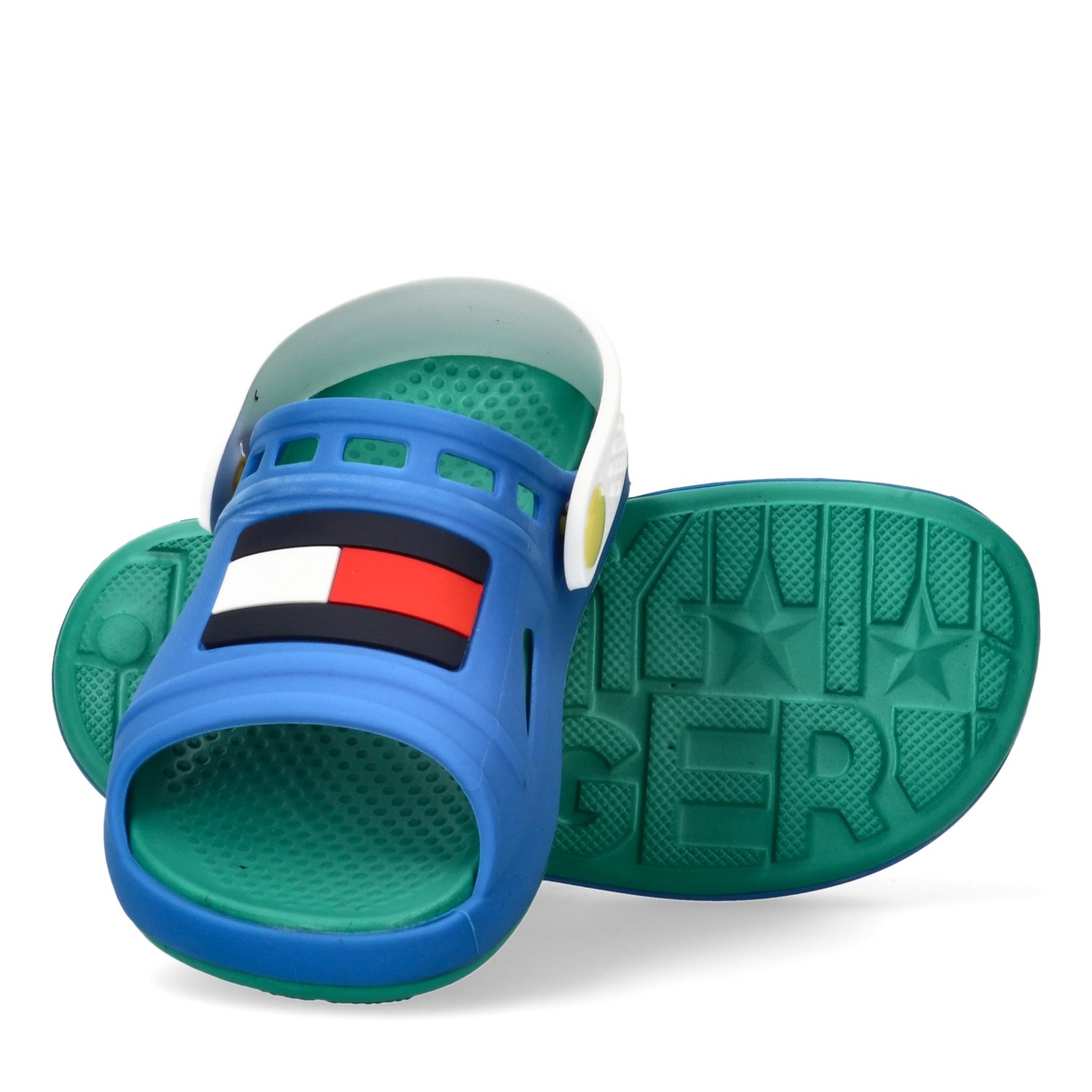 Thumbnail - Tommy Hilfiger Badesandale Badeschuh, Clog mit schwenkarem Riemchen