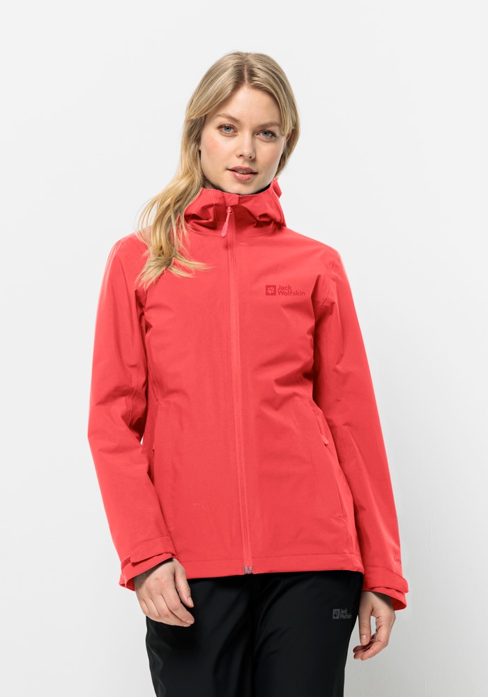 Jack Wolfskin Funktionsjacke "ROBURY 2L JKT W", mit Kapuze