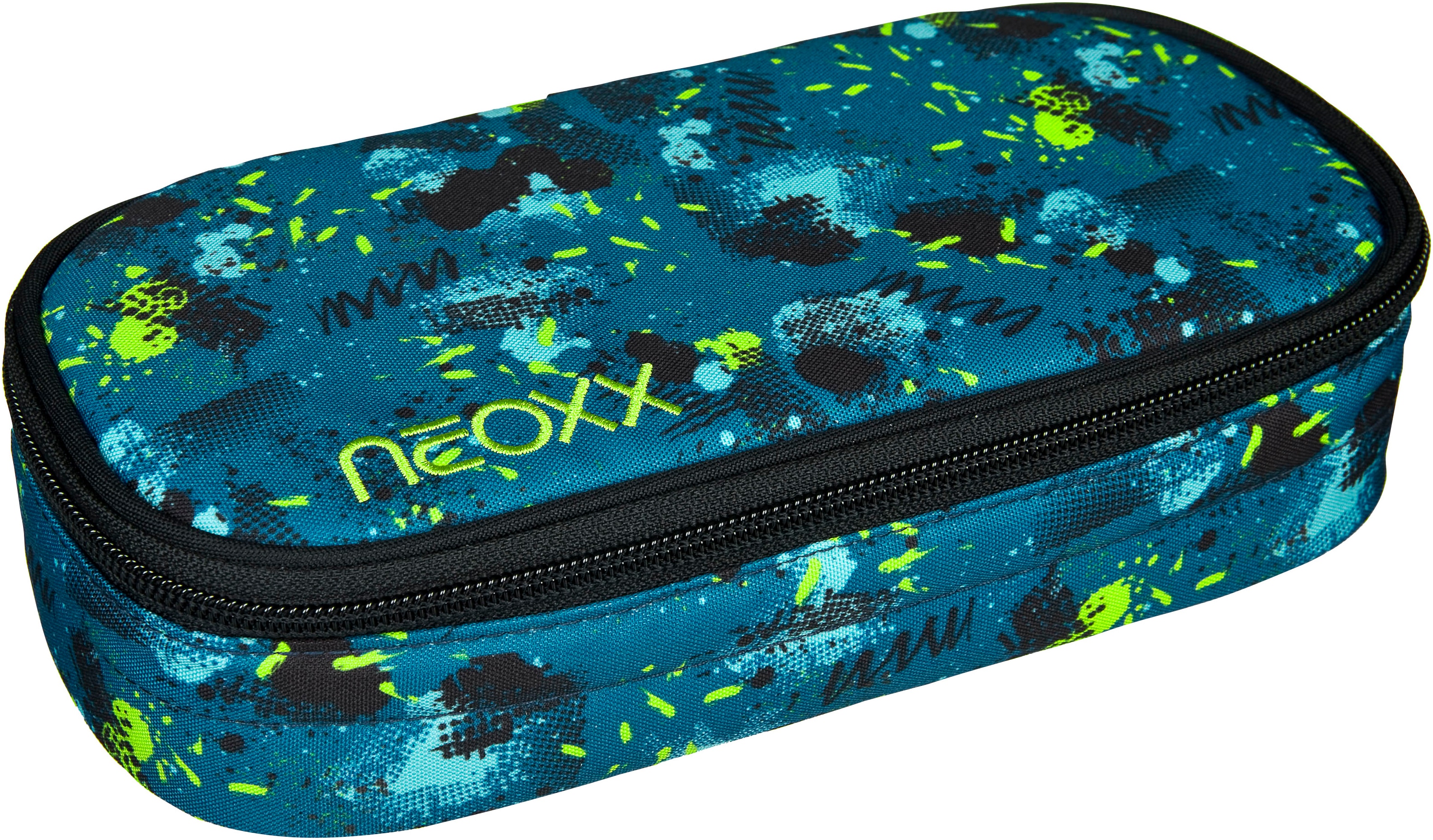 neoxx Schreibgeräteetui "Schlamperbox, Jump" teilweise aus recyceltem Material